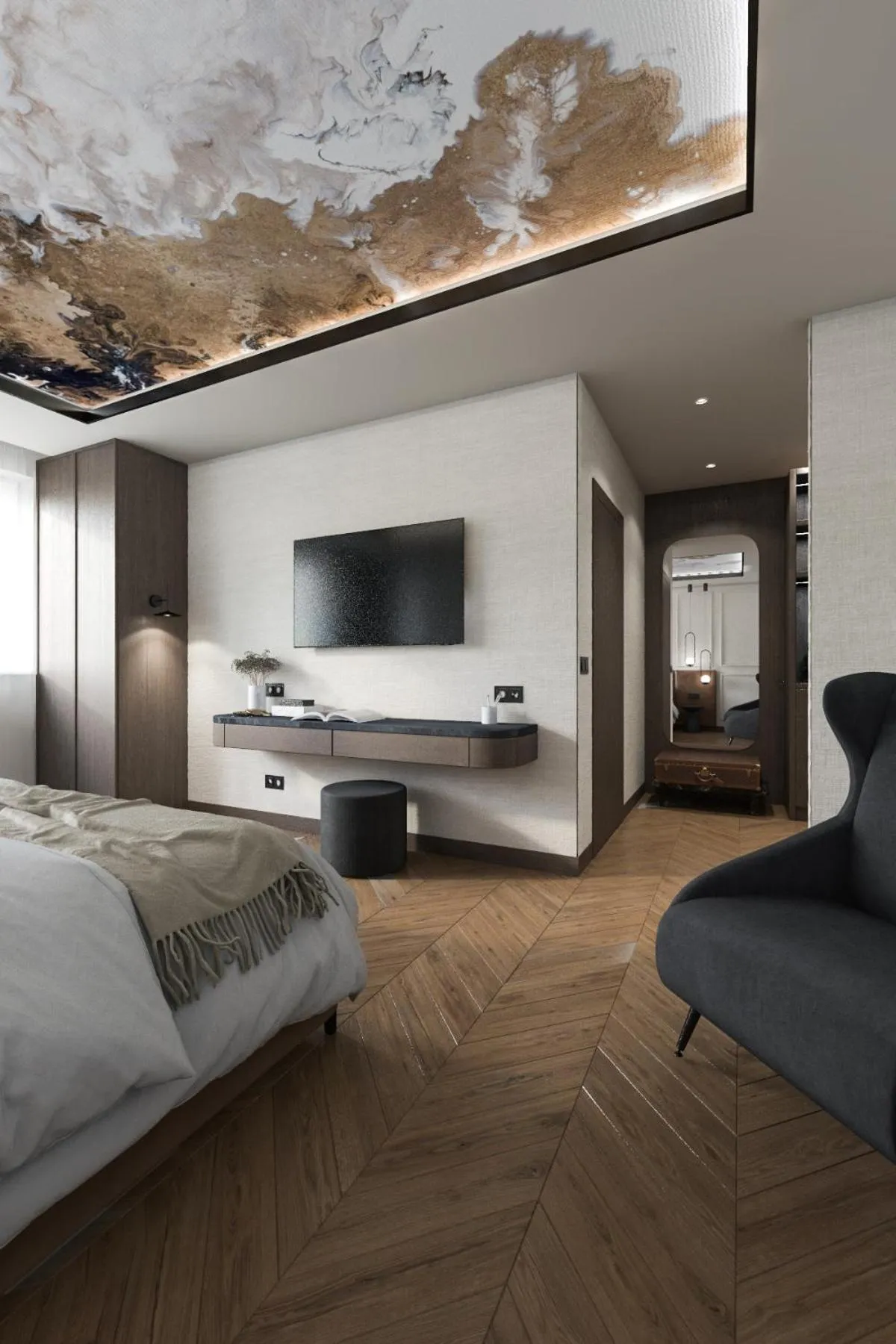 Photo of the whole room, Bed in Hotel Kristall