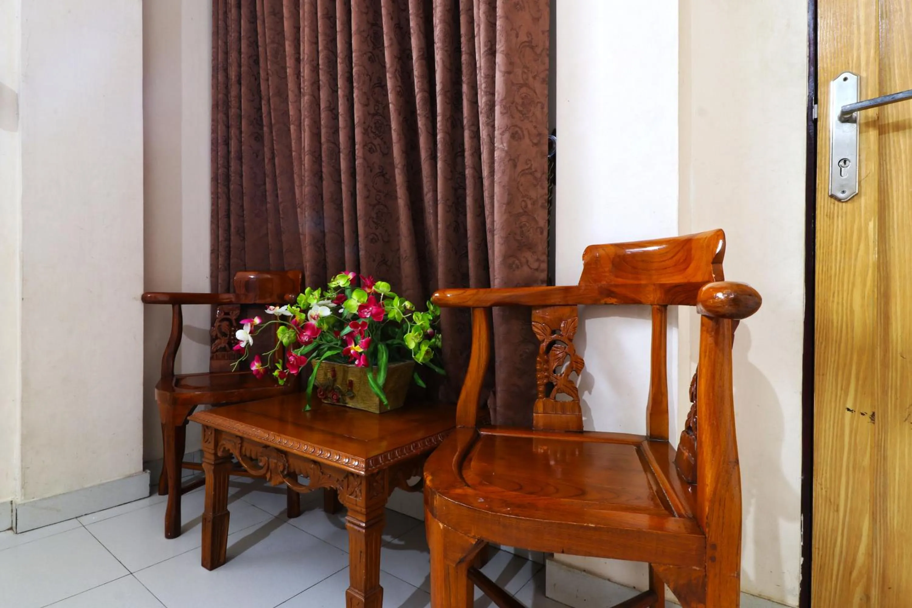 Seating area in Hotel SAS Syariah