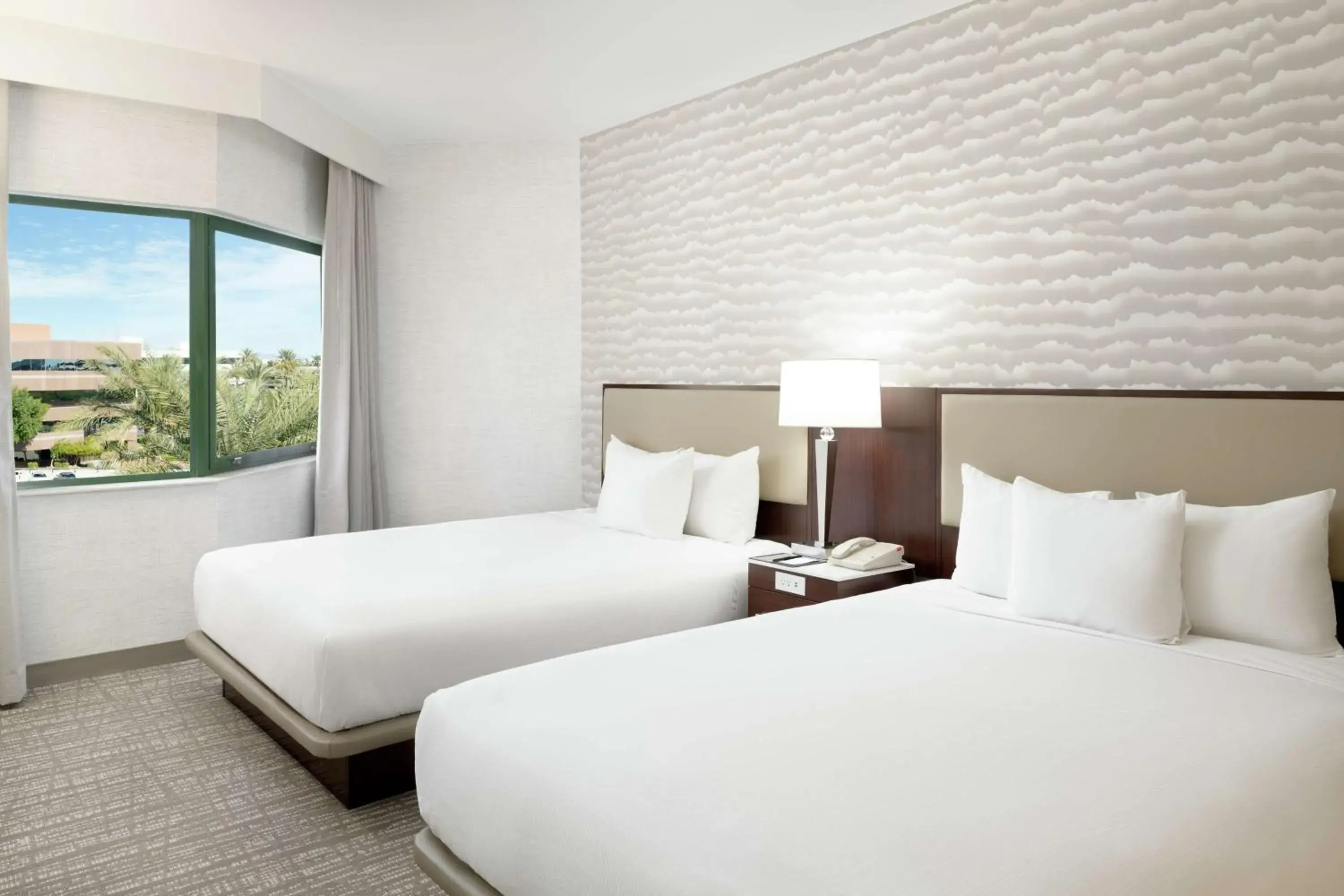 One-Bedroom Suite with Two Queen Beds and Roll-in Shower - Mobility Accessible in DoubleTree Suites by Hilton Phoenix One-Bedroom Suite with Two Queen Beds and Roll-in Shower - Mobility Accessible in DoubleTree Suites by Hilton Phoenix