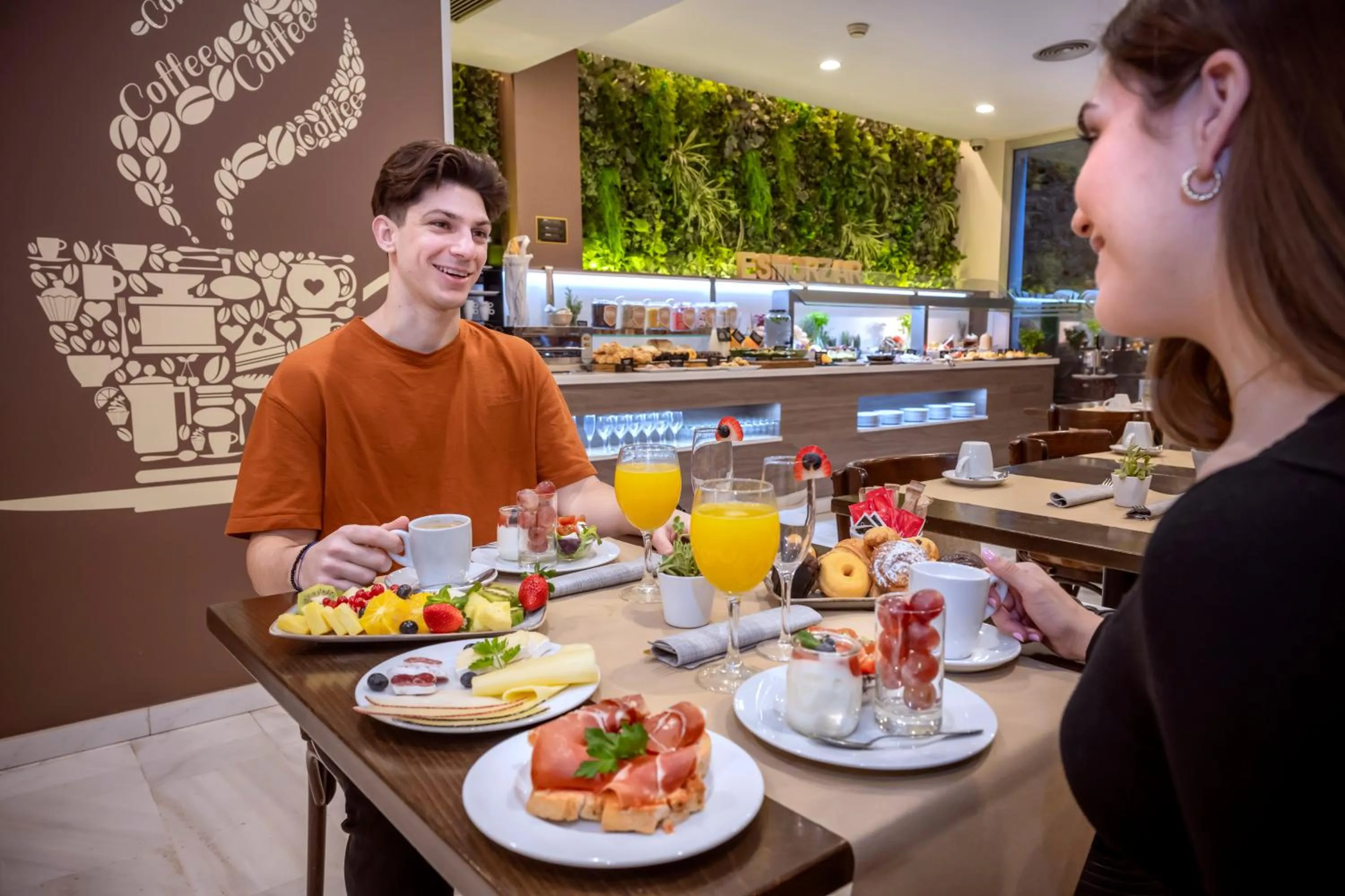 Buffet breakfast in SERHS Carlit Boutique Hotel