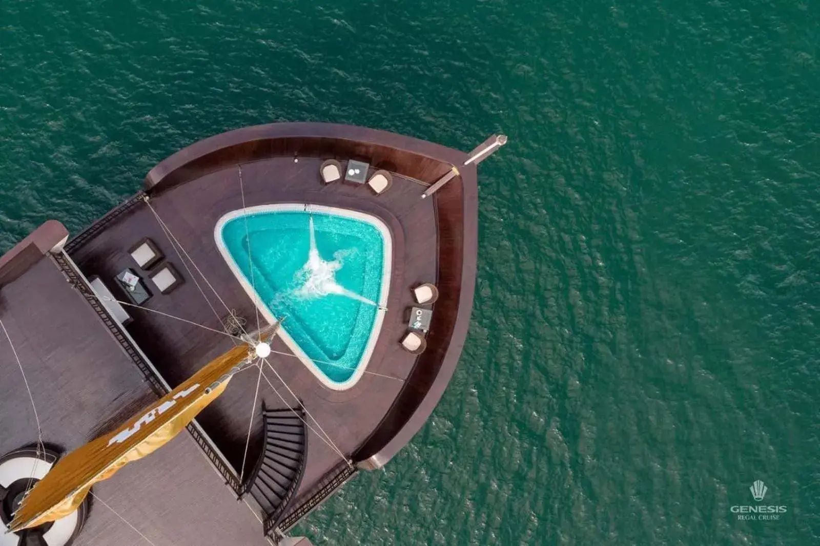 Swimming pool in Genesis Luxury Regal Cruise by Premier Group Swimming pool in Genesis Luxury Regal Cruise by Premier Group