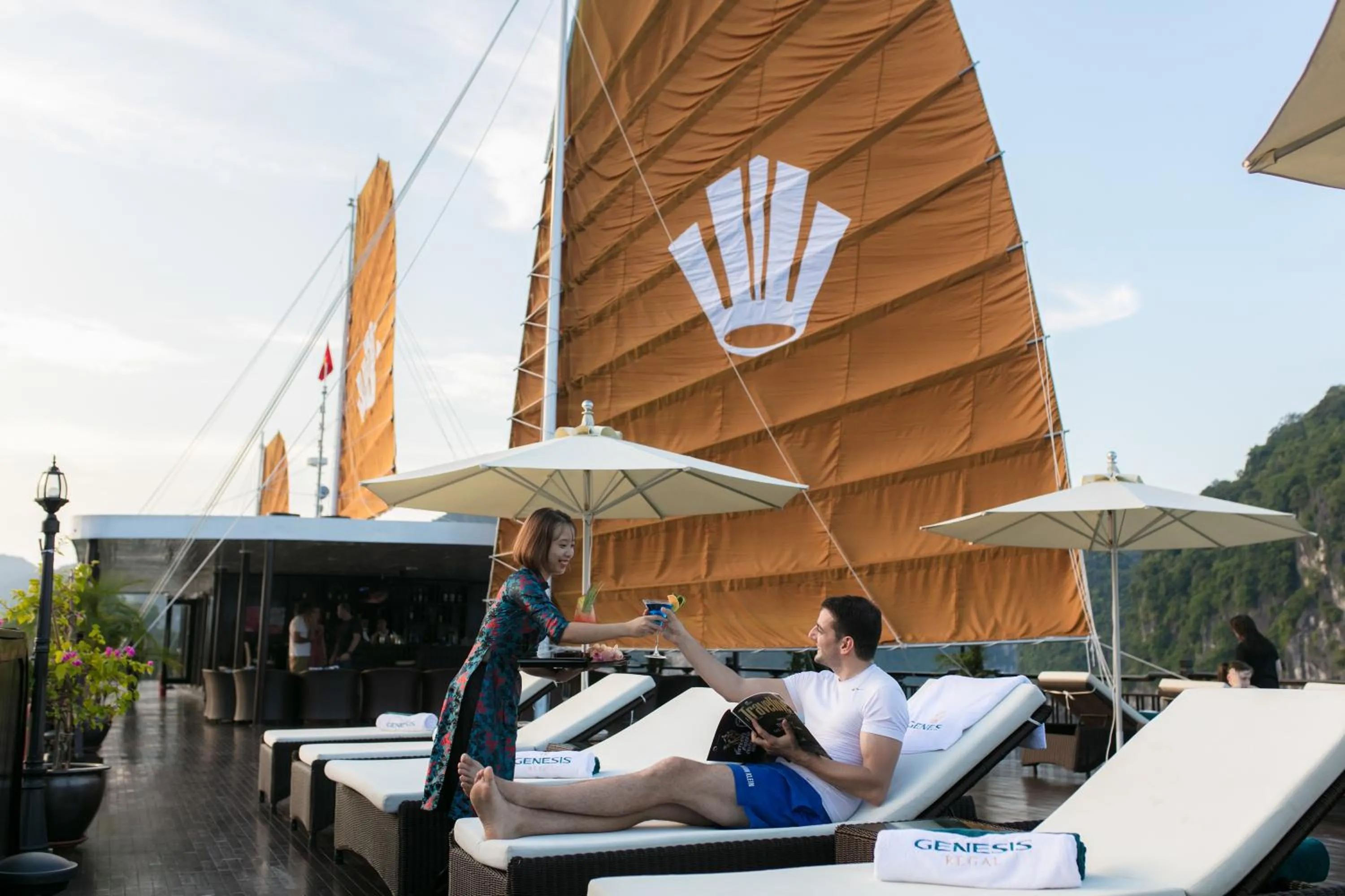 Sunset in Genesis Luxury Regal Cruise by Premier Group