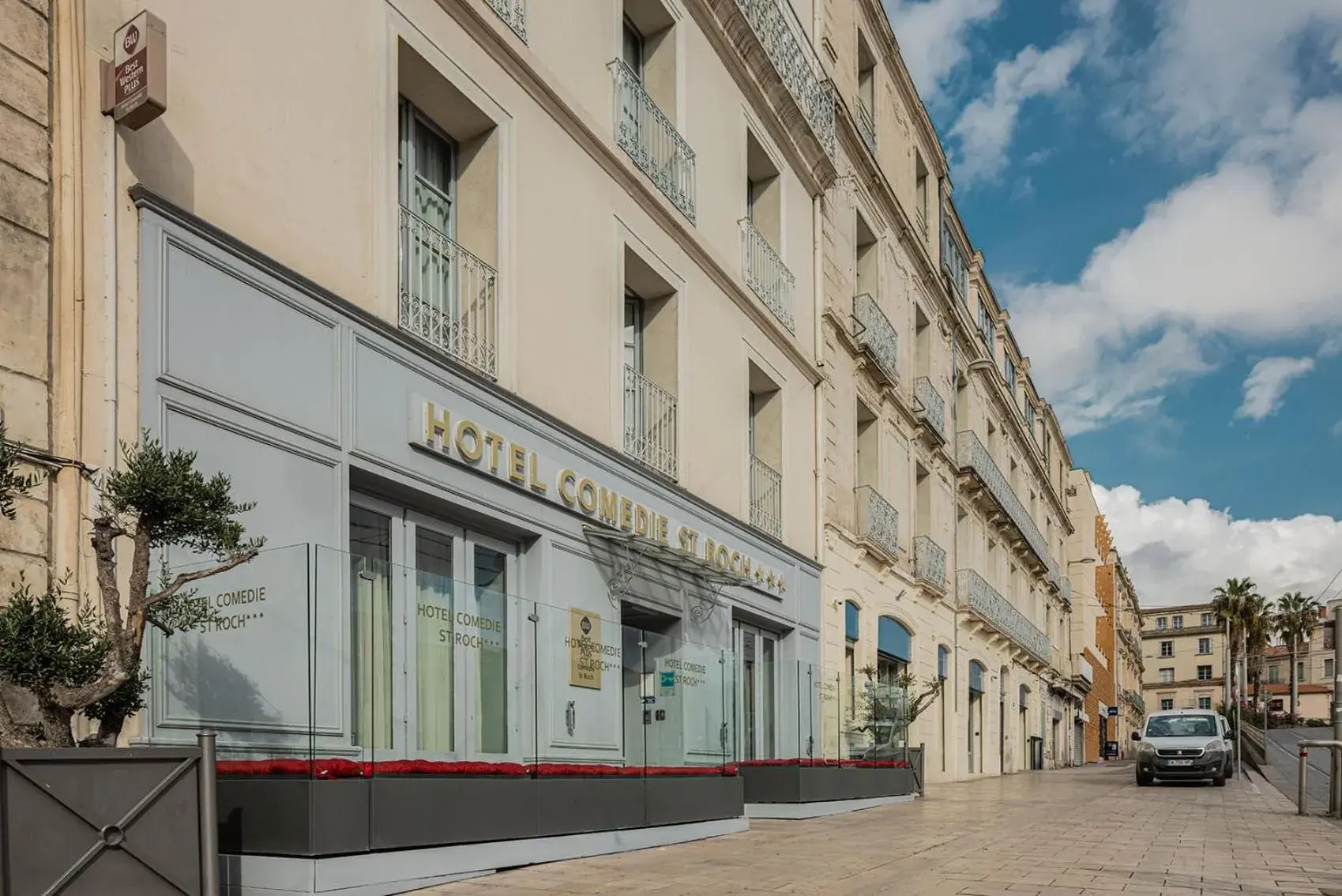 Property building in Best Western Plus Comedie Saint Roch Property building in Best Western Plus Comedie Saint Roch