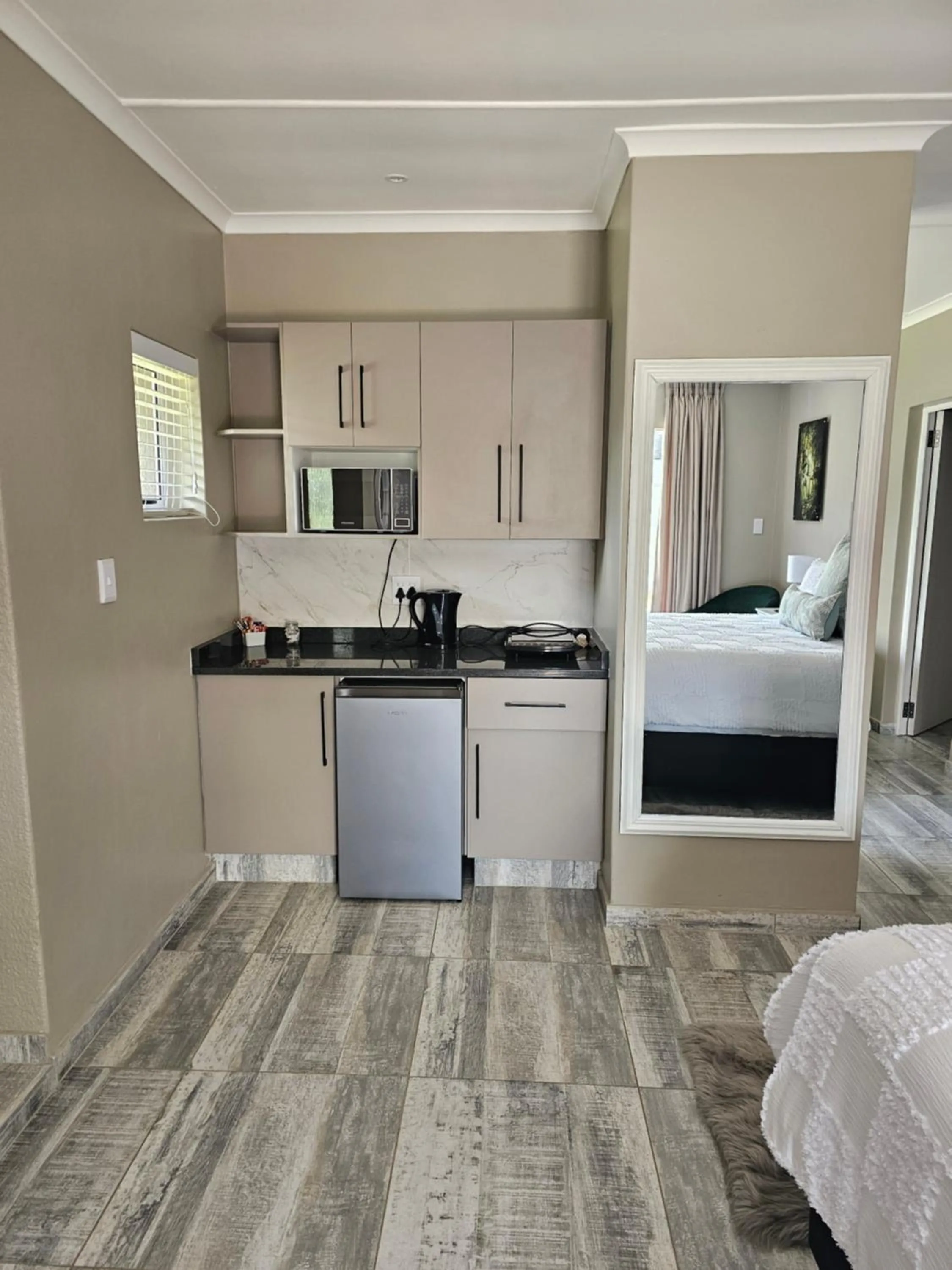 Kitchen or kitchenette, Bed in The Armagh Guesthouse
