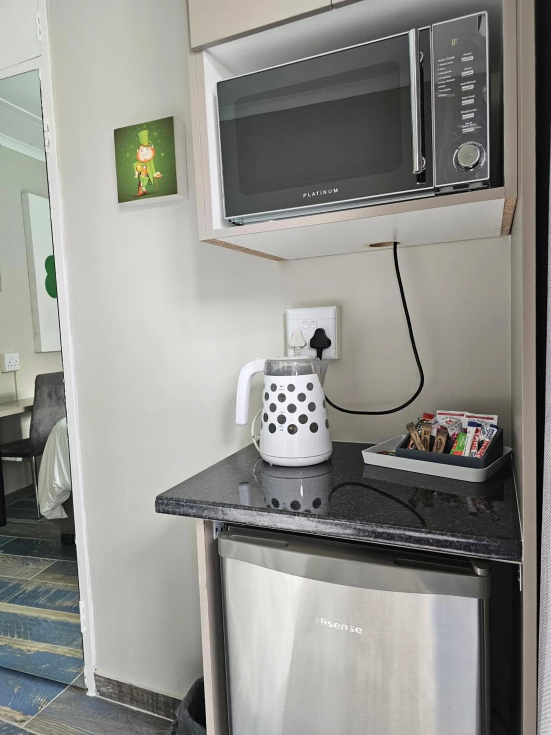 Kitchen or kitchenette in The Armagh Guesthouse