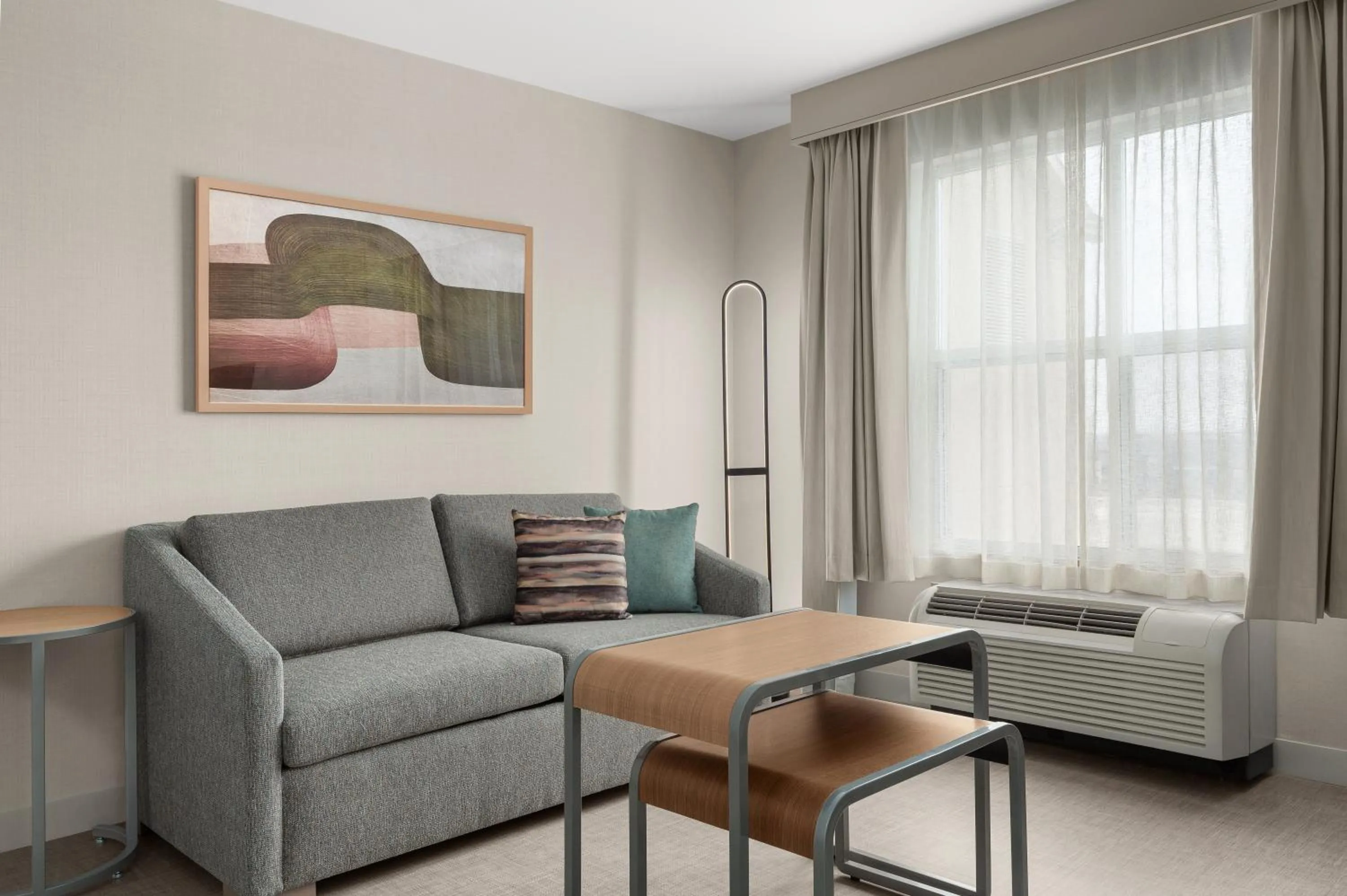 Living room in Homewood Suites by Hilton Burlington