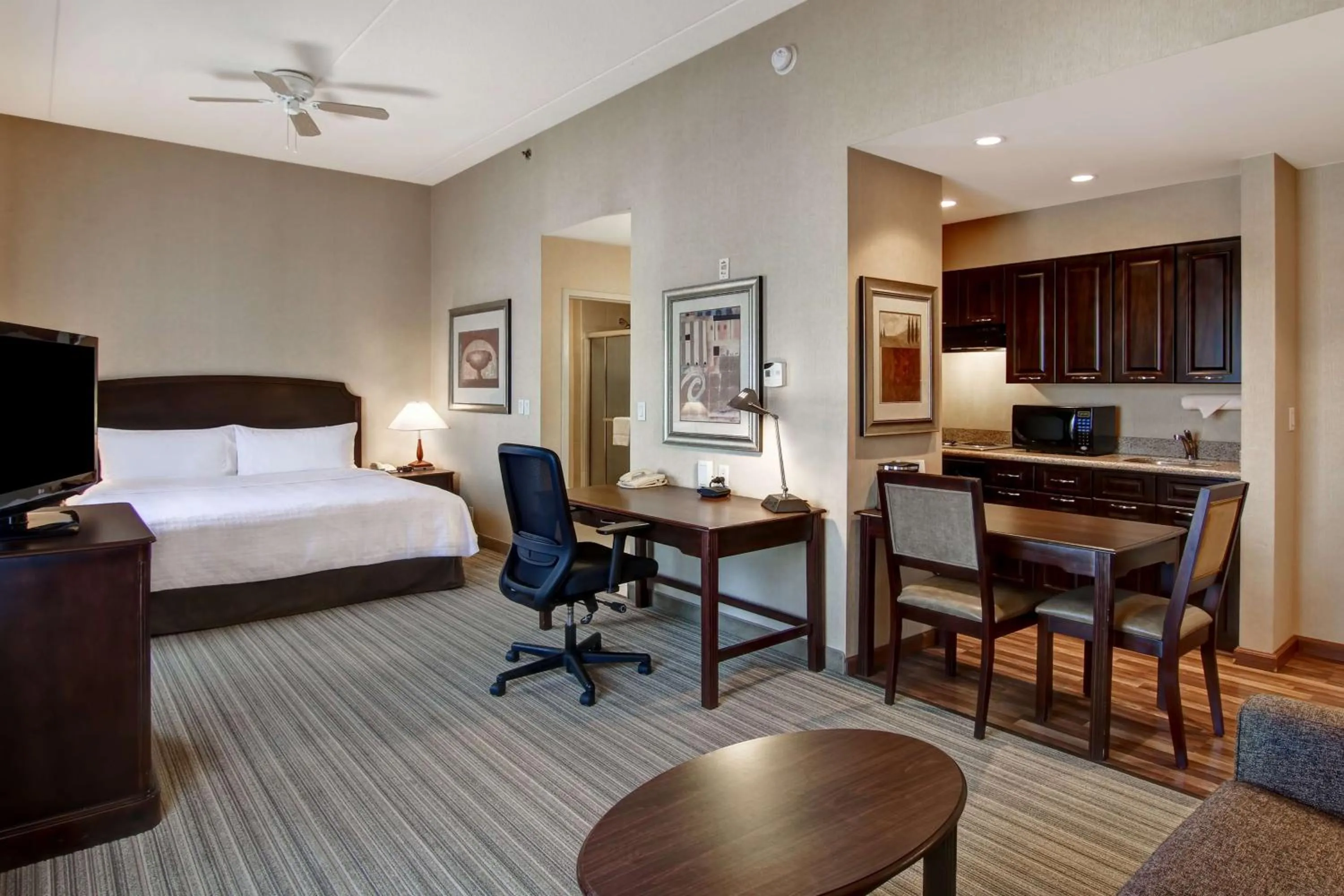 King Studio Suite - Smoking in Homewood Suites by Hilton Burlington