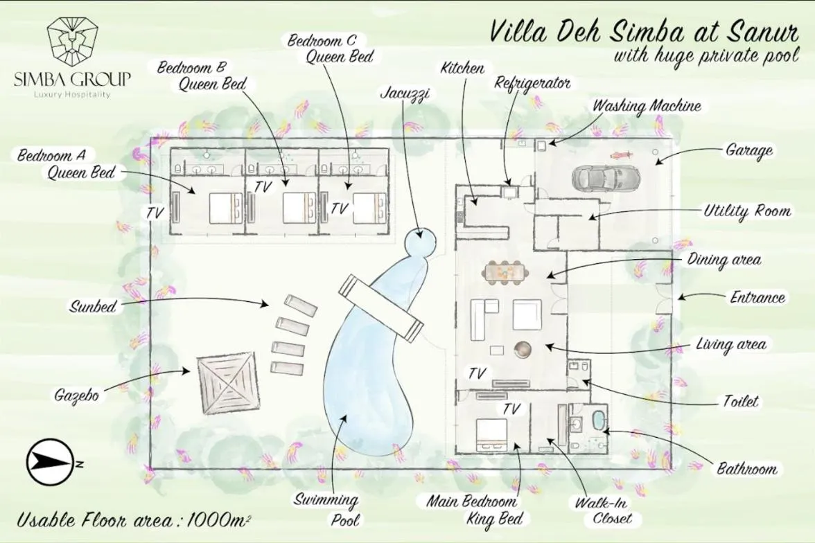 Villa Deh Simba at Sanur