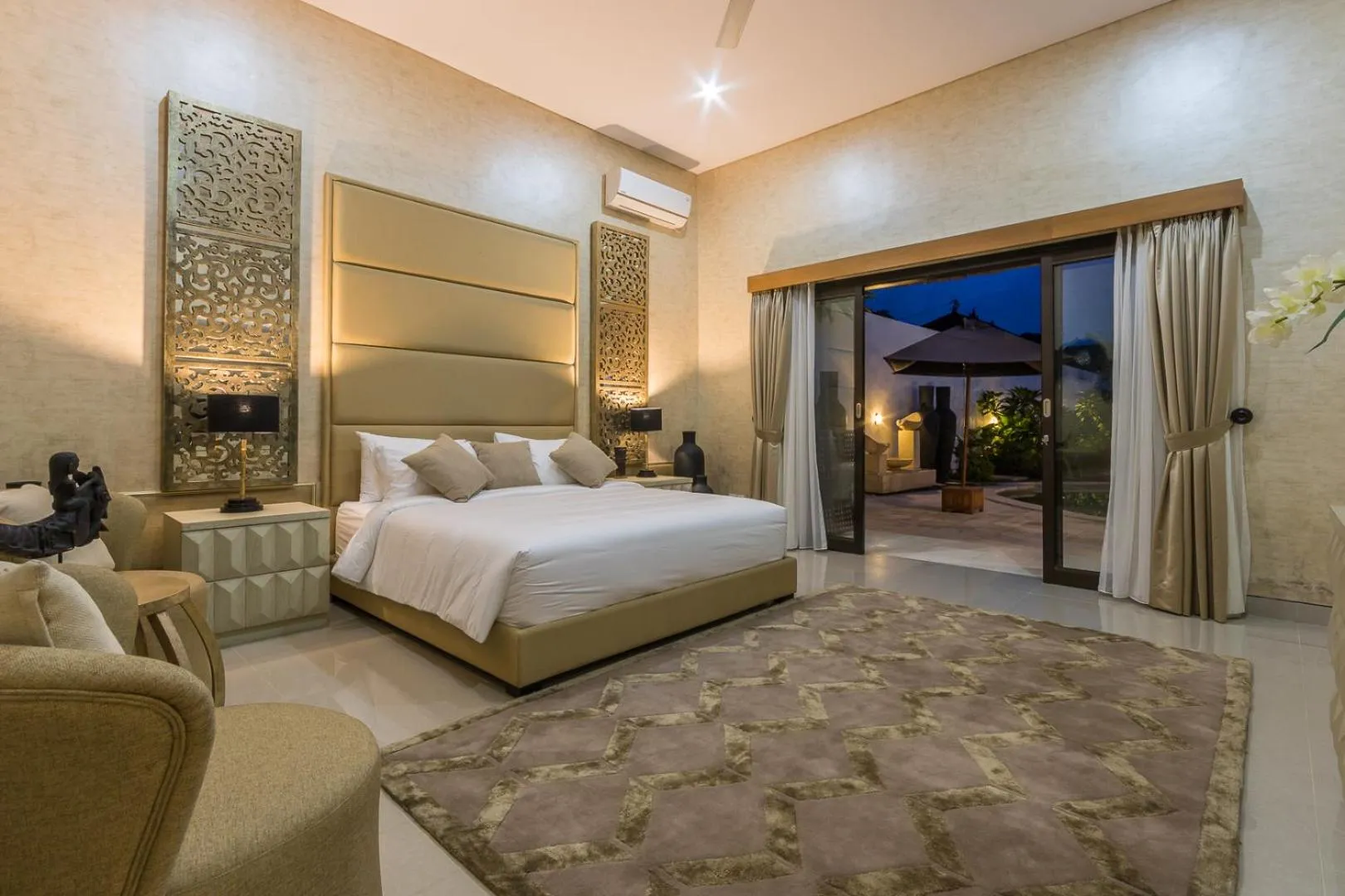 Bedroom, Bed in Villa Deh Simba at Sanur