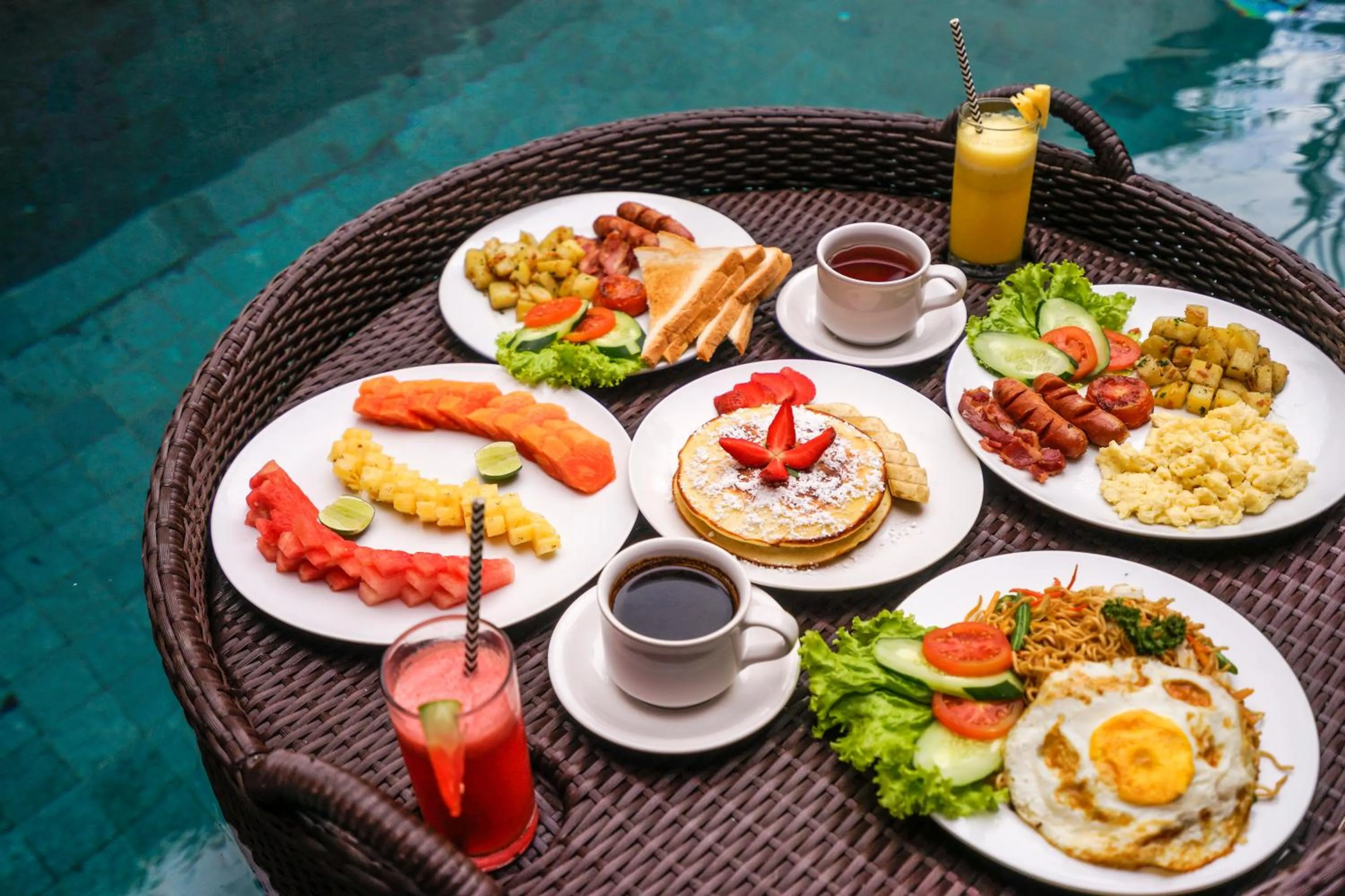 Breakfast in La Isla Villas Bali