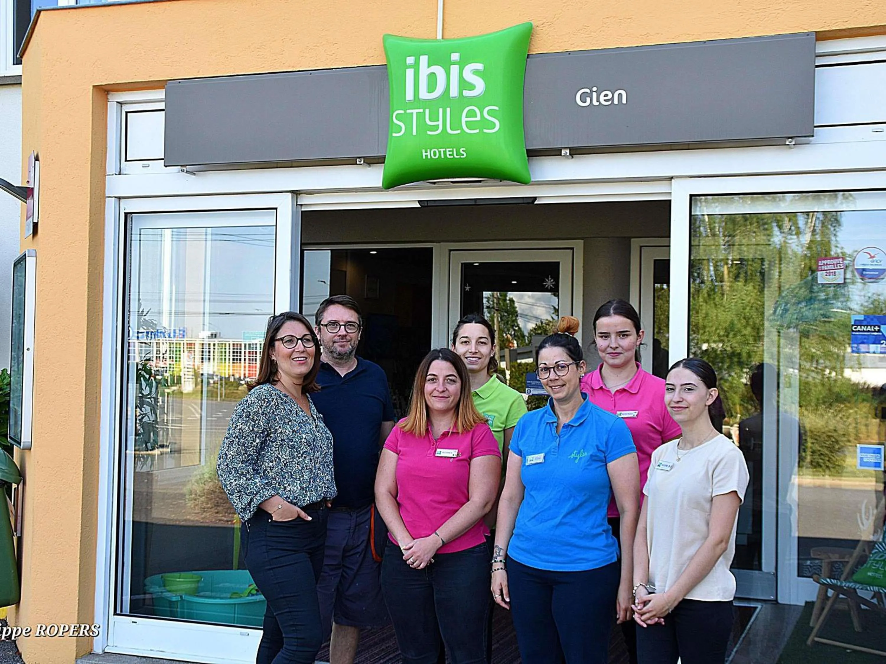 Property building in ibis Styles Gien