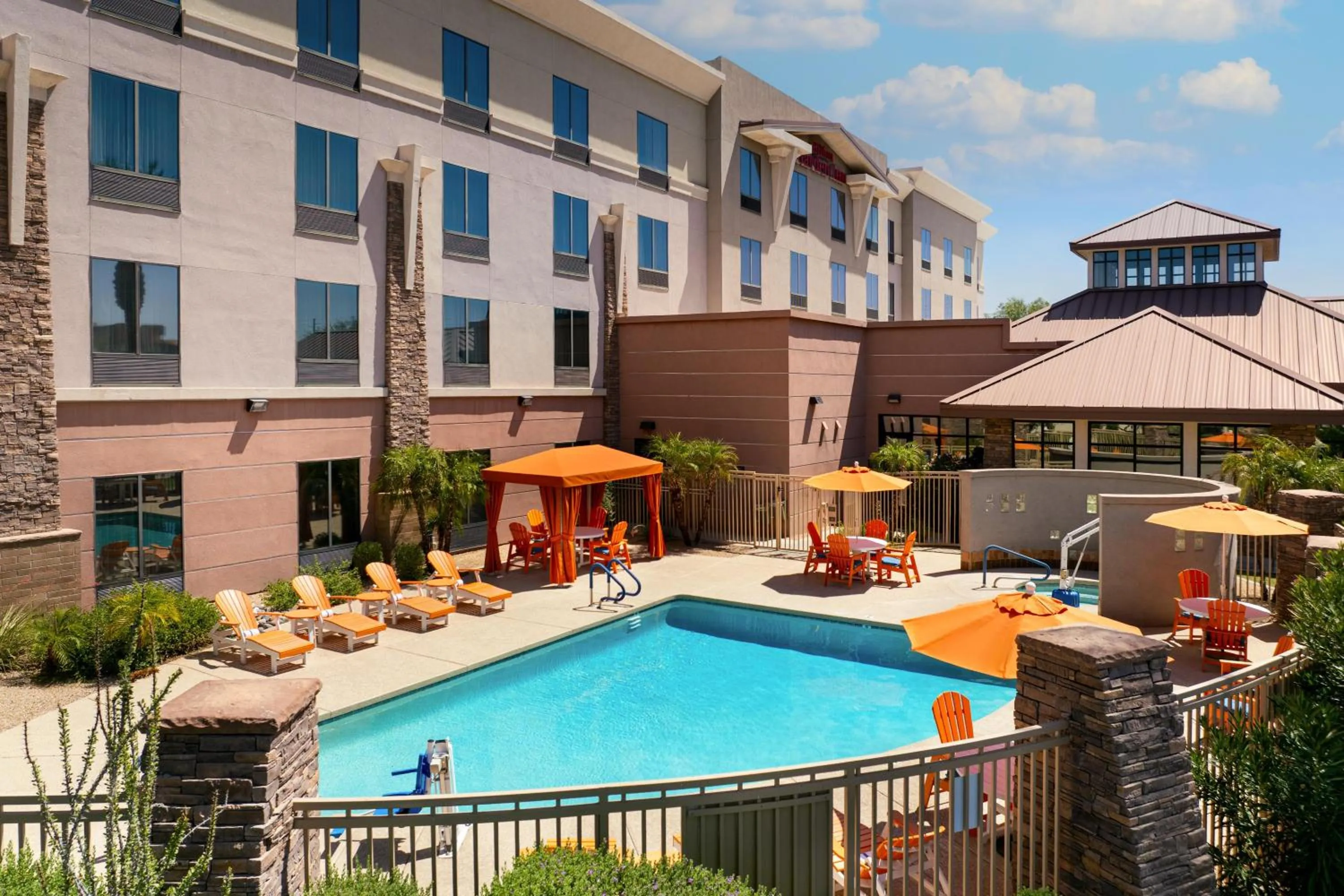 Pool view in Hilton Garden Inn Phoenix North Happy Valley