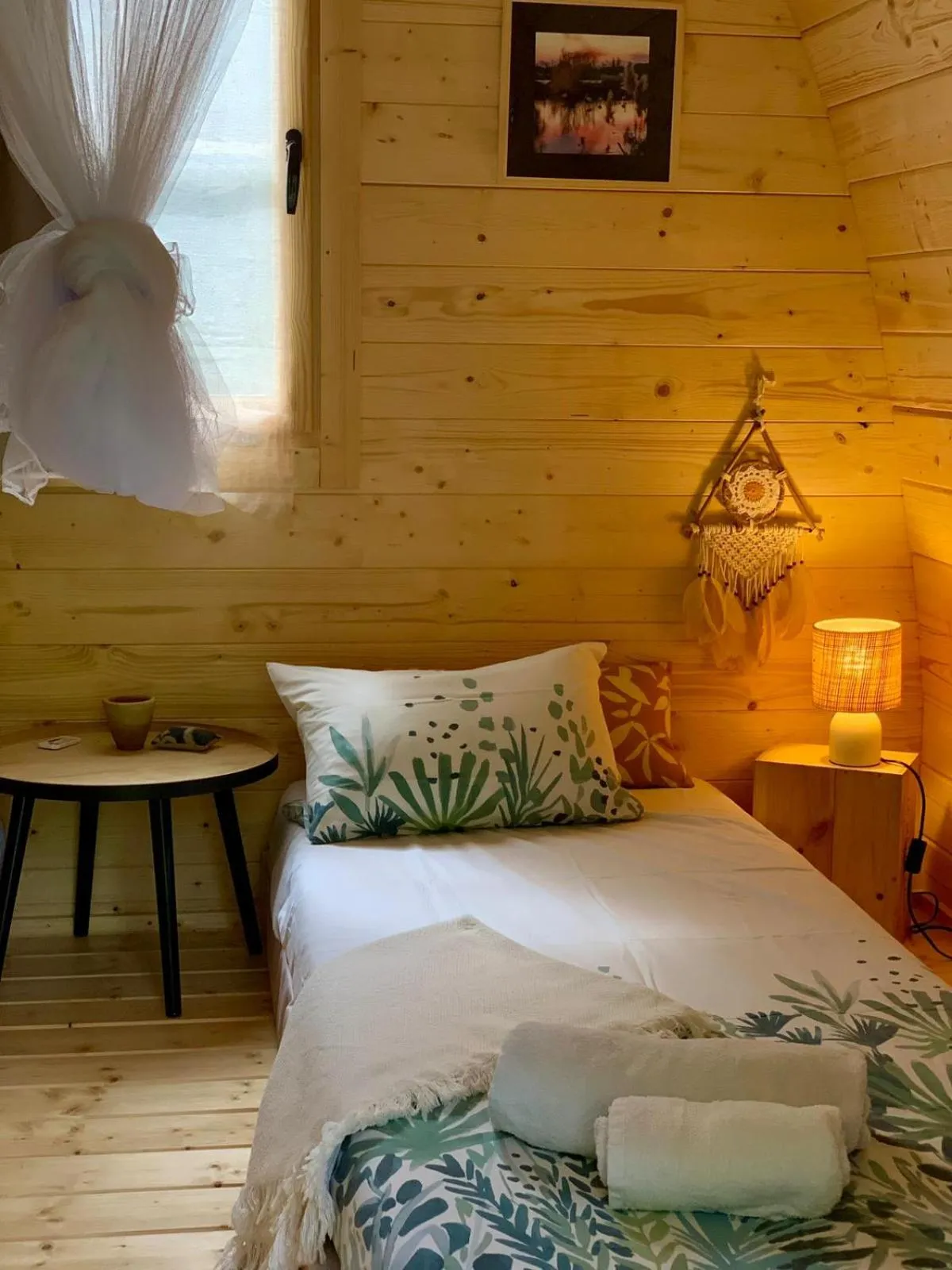 Bedroom, Bed in Le Pavillon Vert - B&B