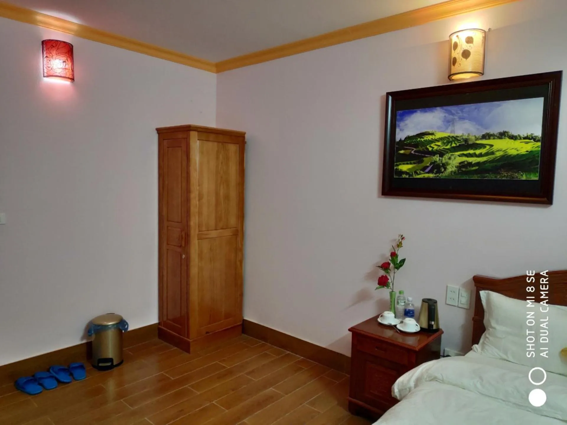 Bed in Quoc Thai Sapa Hotel