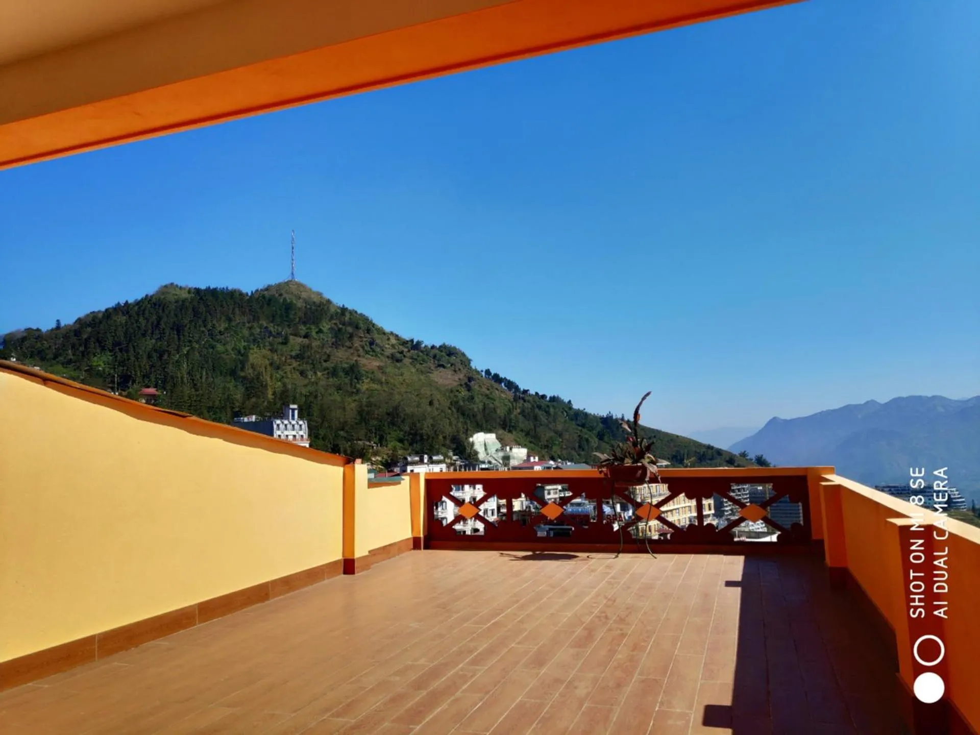 Balcony/Terrace in Quoc Thai Sapa Hotel