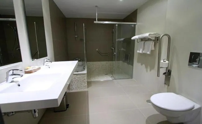 Bathroom in Hotel Adelma