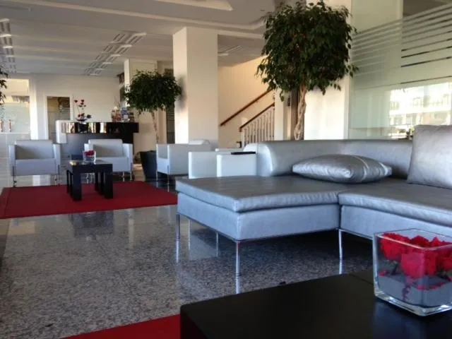 Lobby or reception in Hotel Adelma