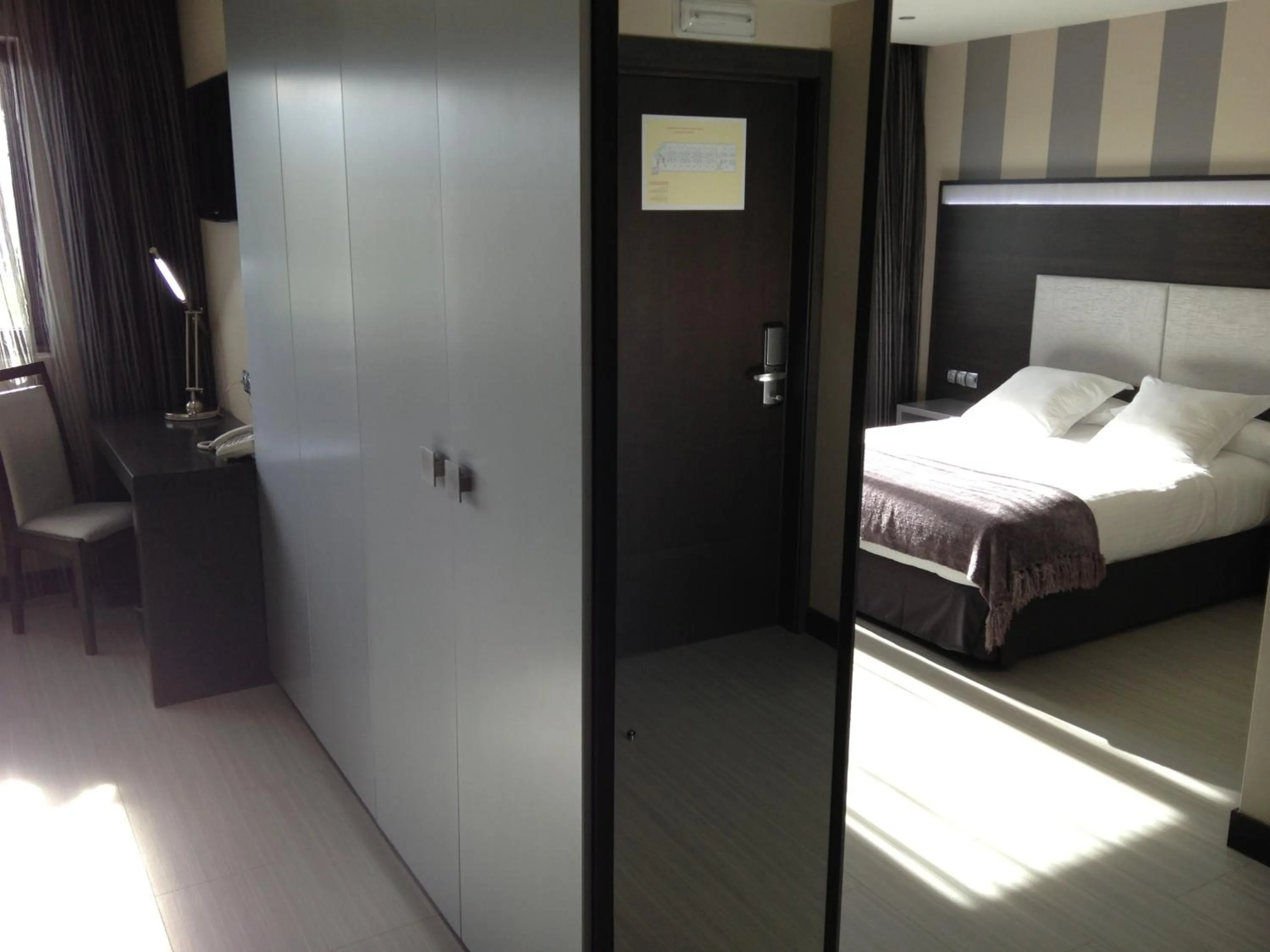 Decorative detail, Bed in Hotel Adelma