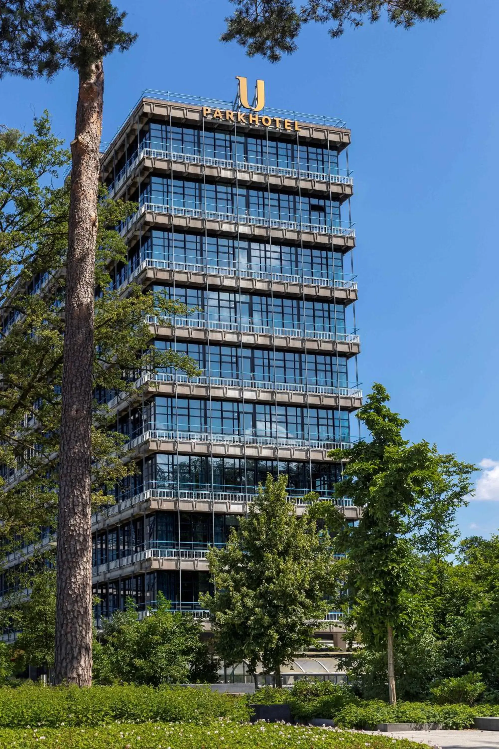 Property building in U Parkhotel Property building in U Parkhotel