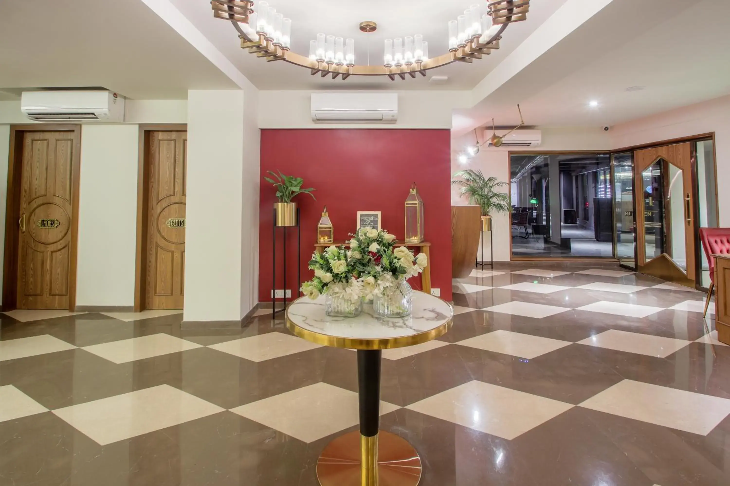 Lobby or reception in T24 Retro Lobby or reception in T24 Retro