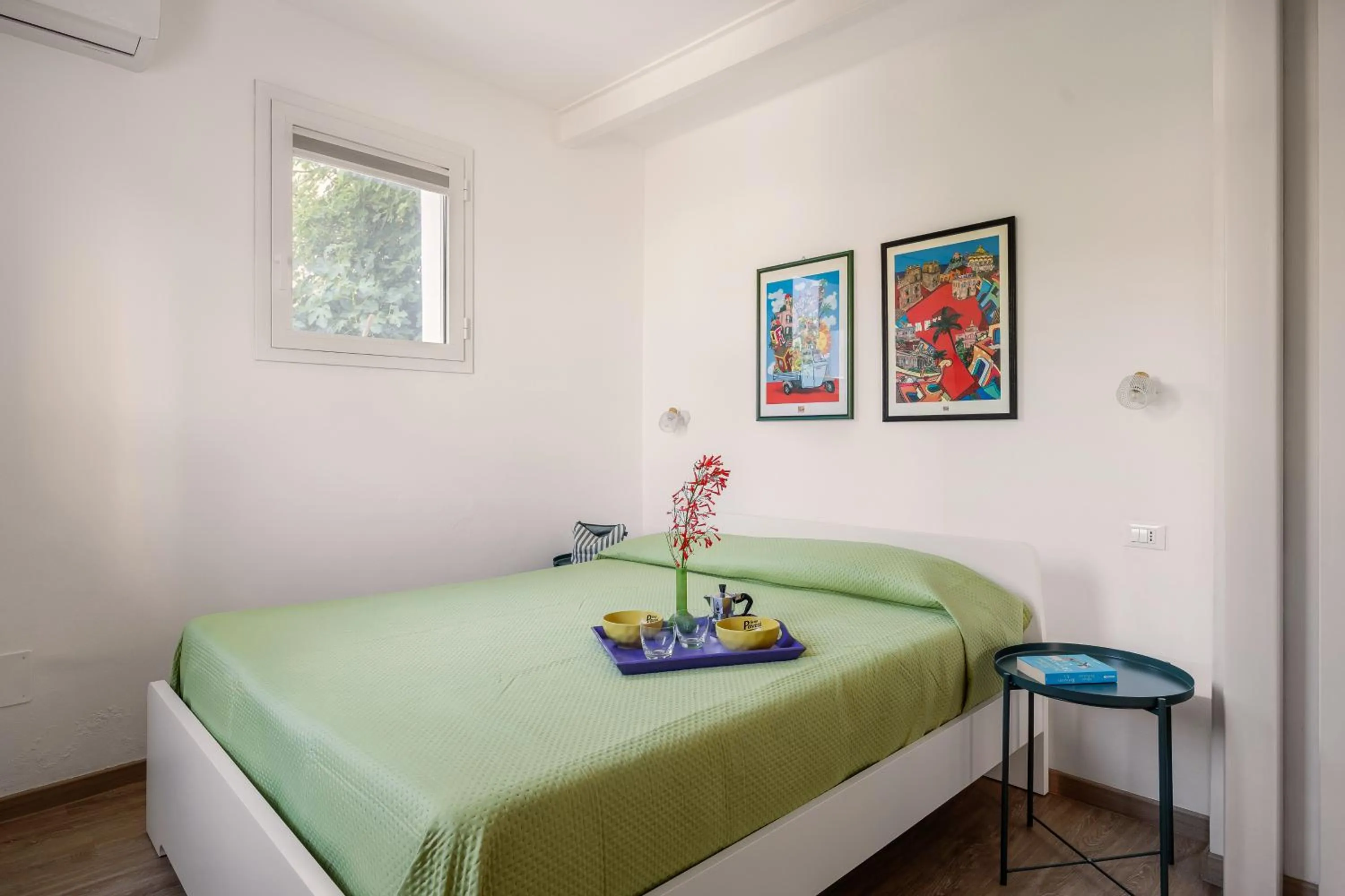 Bed in Villa Edera Rental Room