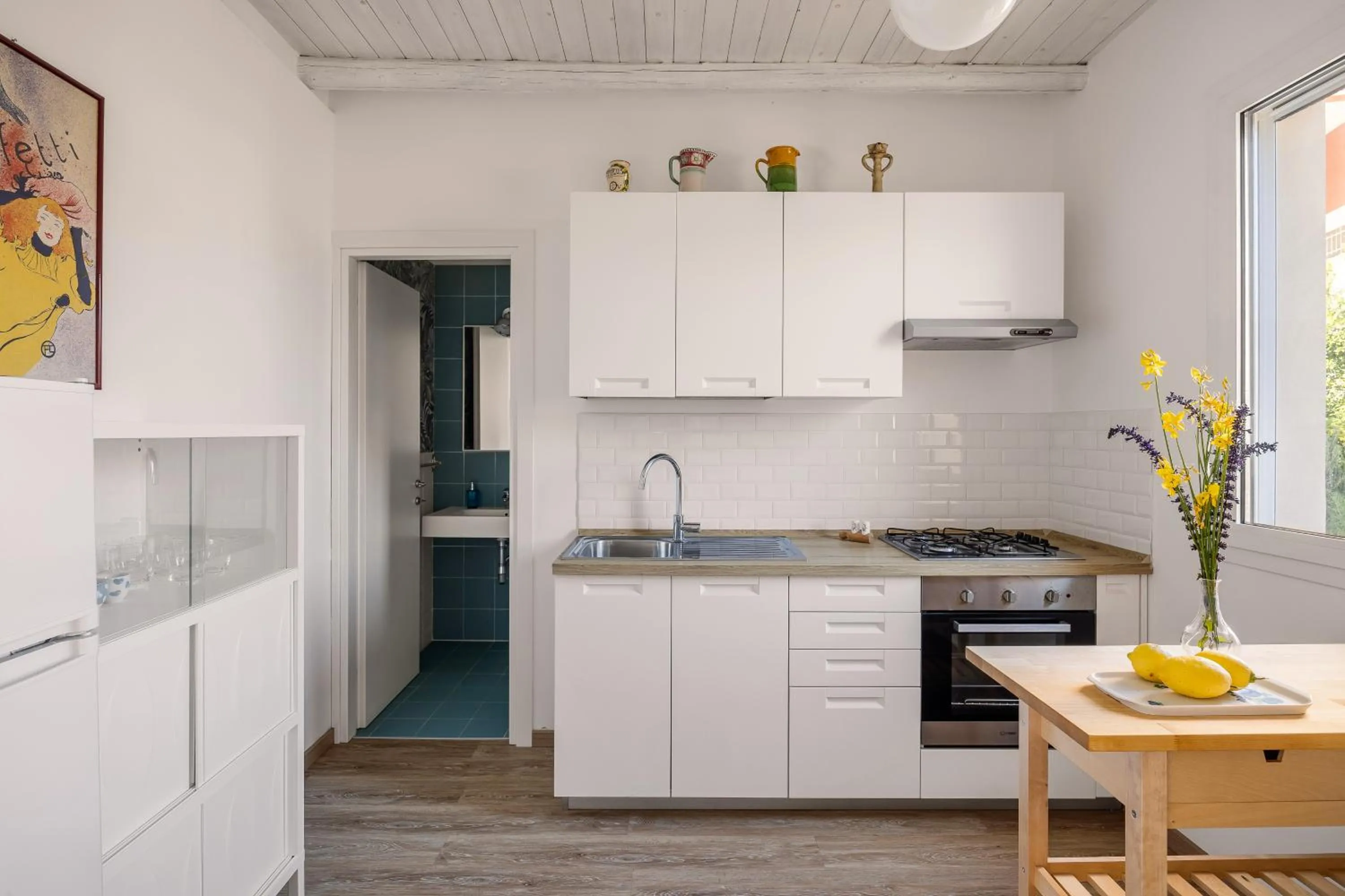 Kitchen or kitchenette in Villa Edera Rental Room