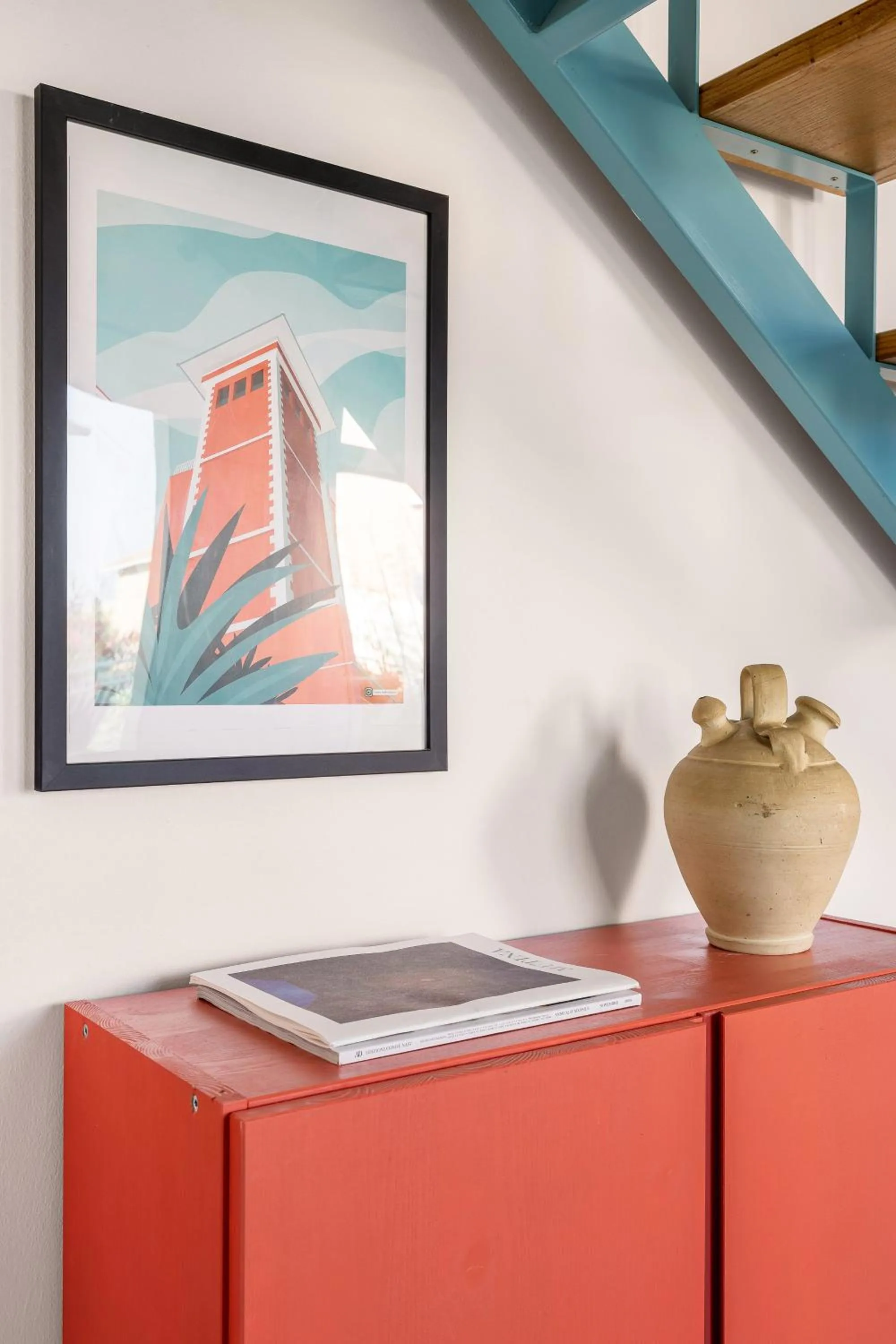 Decorative detail in Villa Edera Rental Room