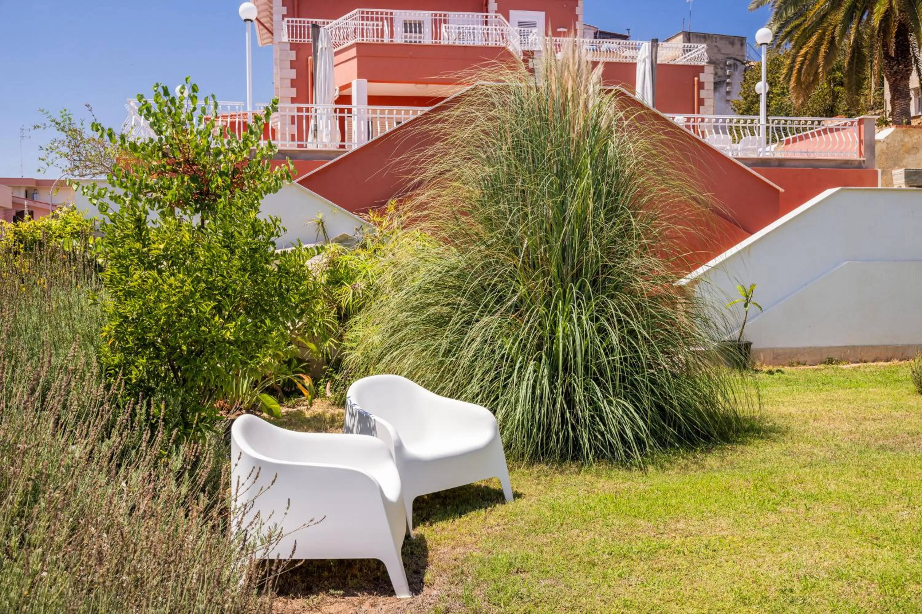 Garden in Villa Edera Rental Room