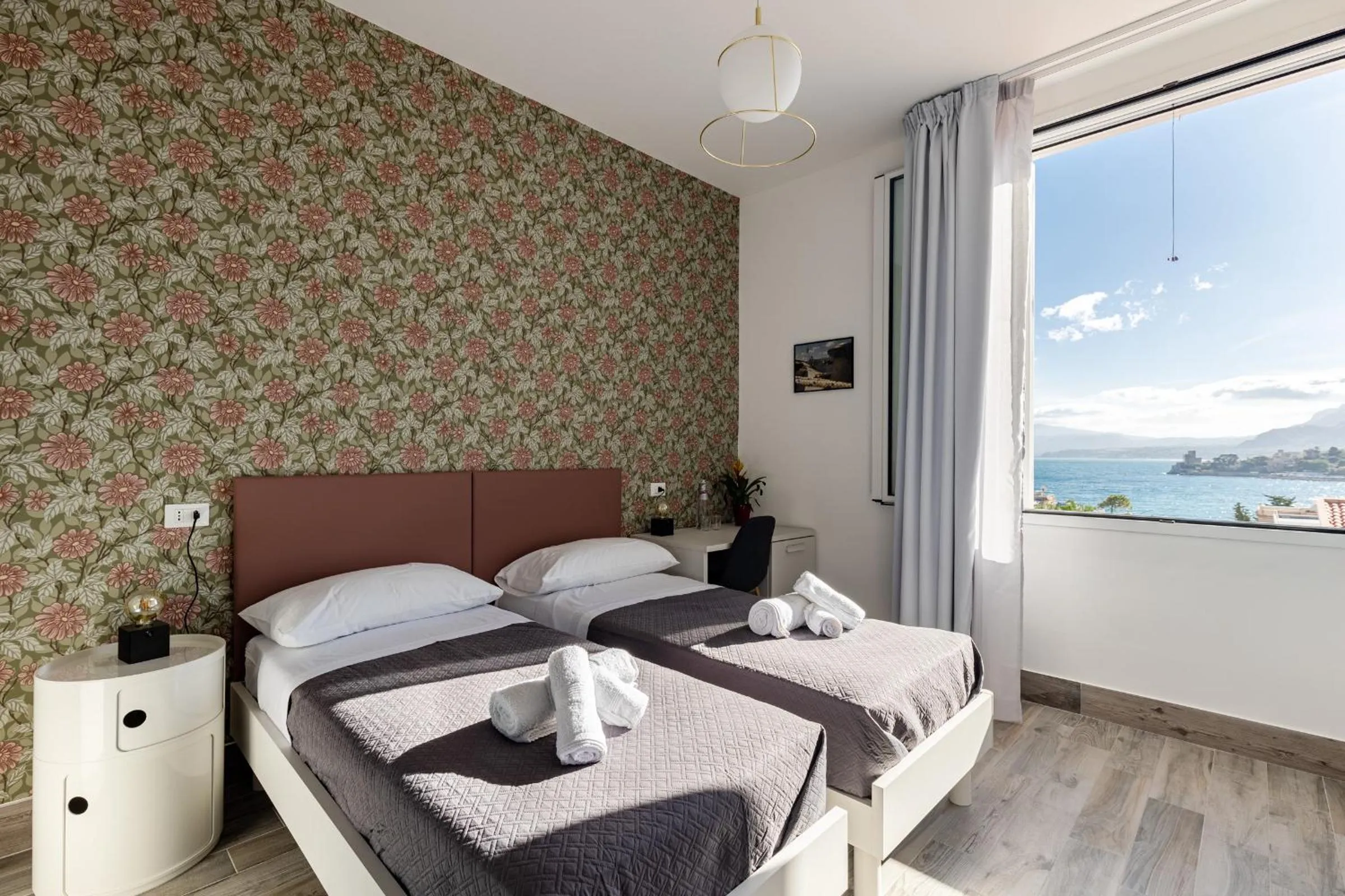 Bed in Villa Edera Rental Room