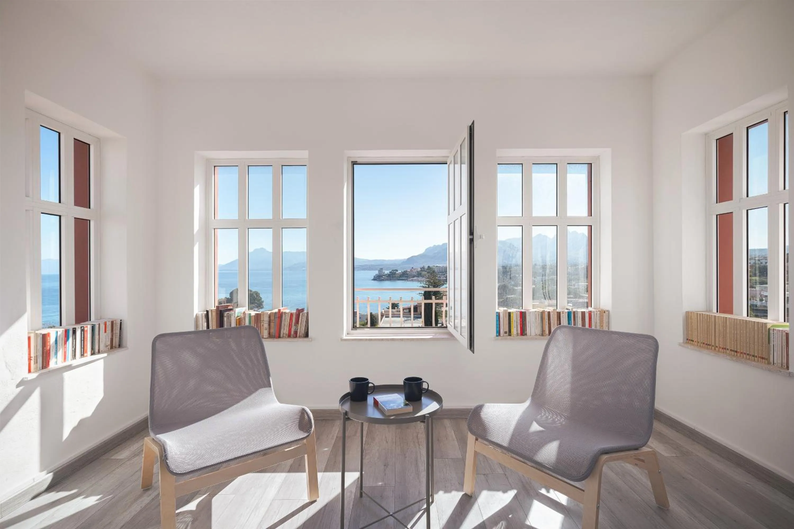 Natural landscape in Villa Edera Rental Room