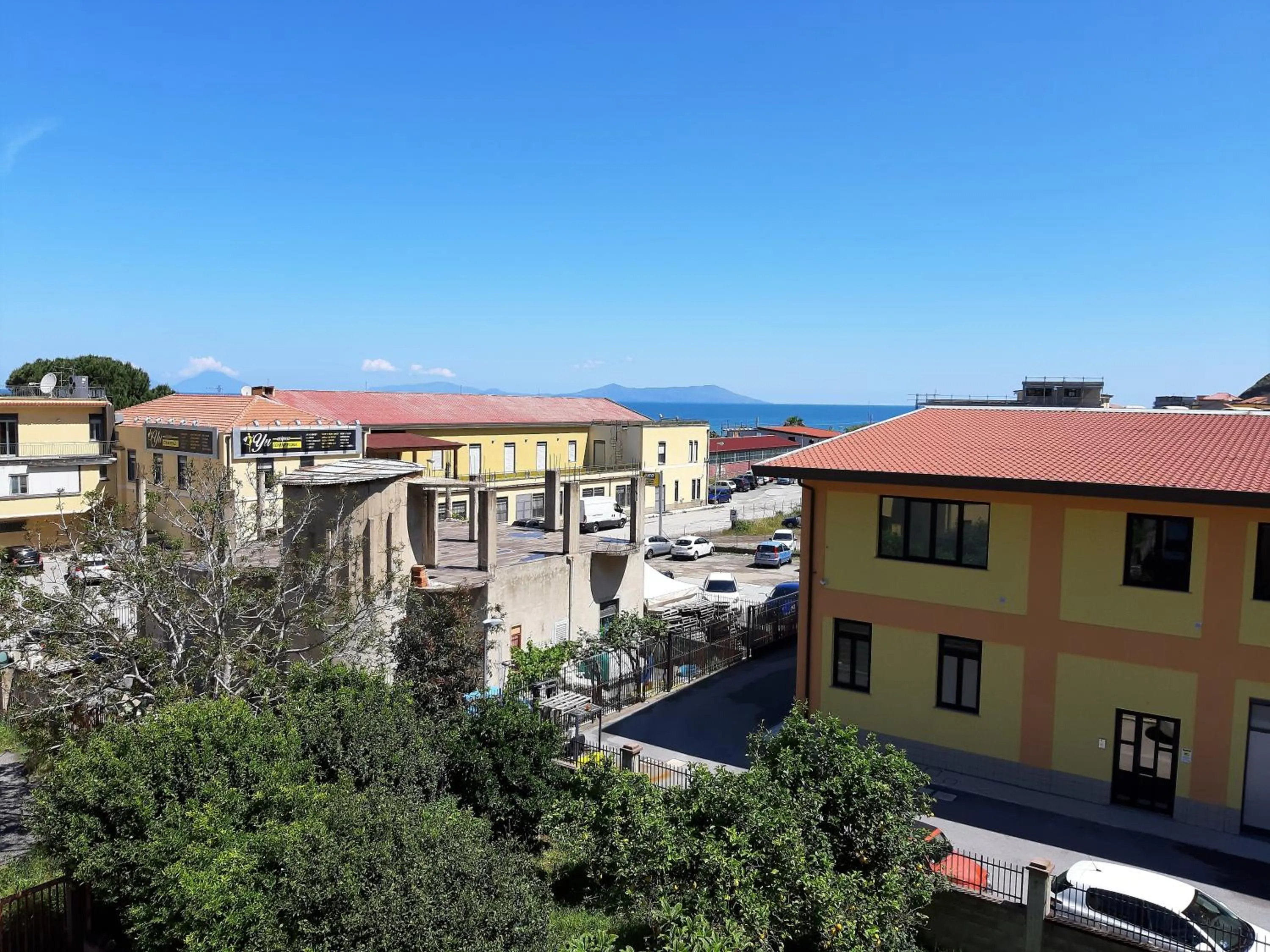 Balcony/Terrace in Living Piraino case vacanze