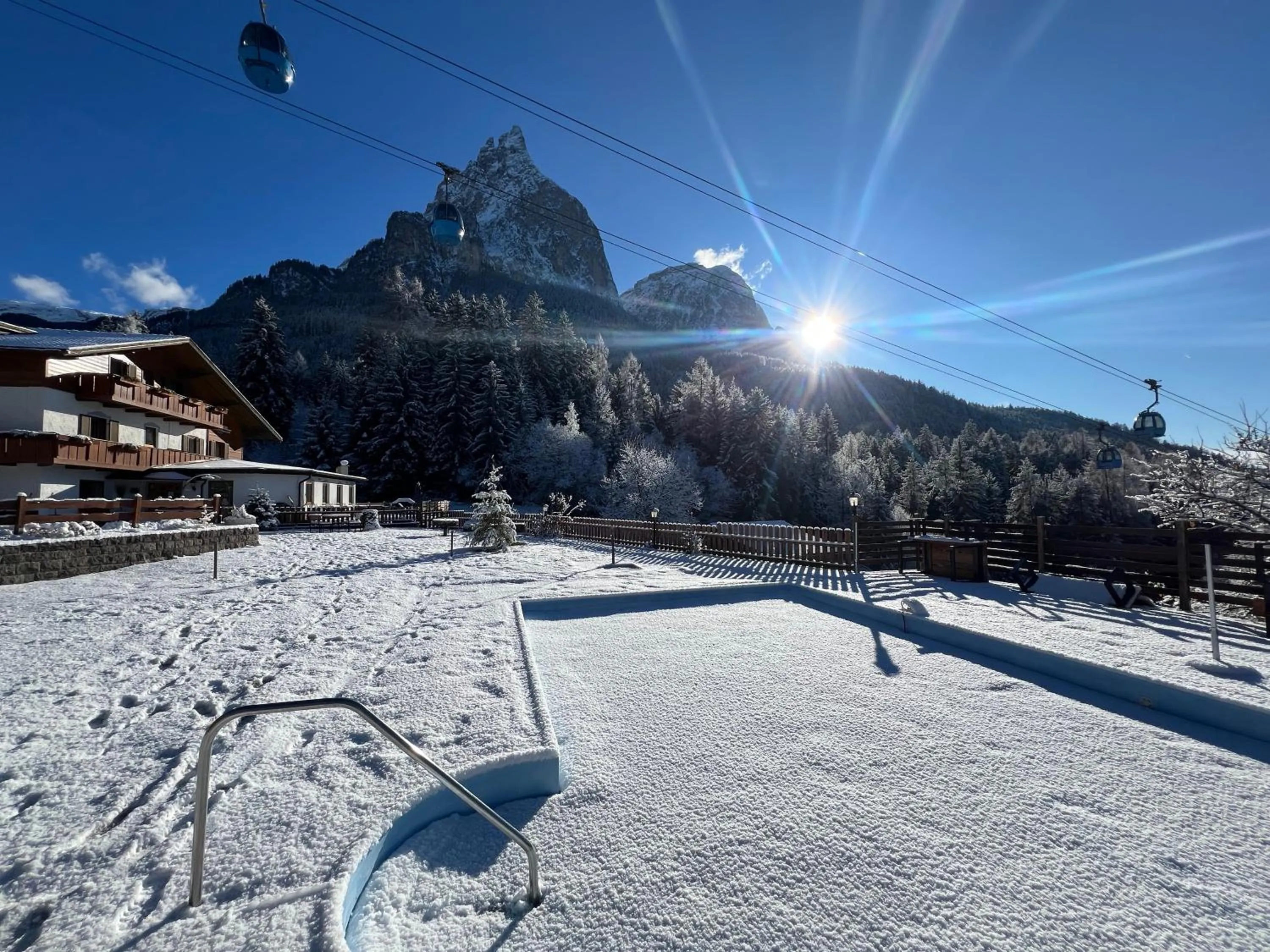 Property building in Hotel Profanter