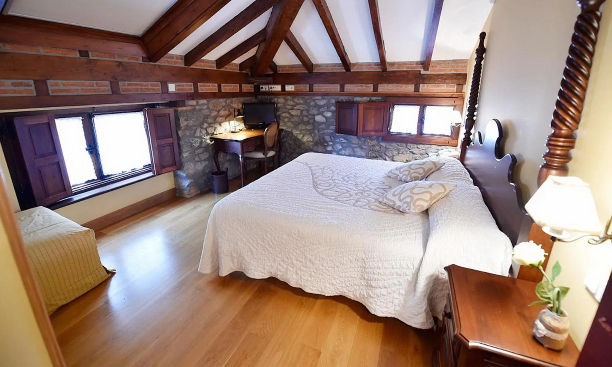 Bedroom, Bed in Posada Término