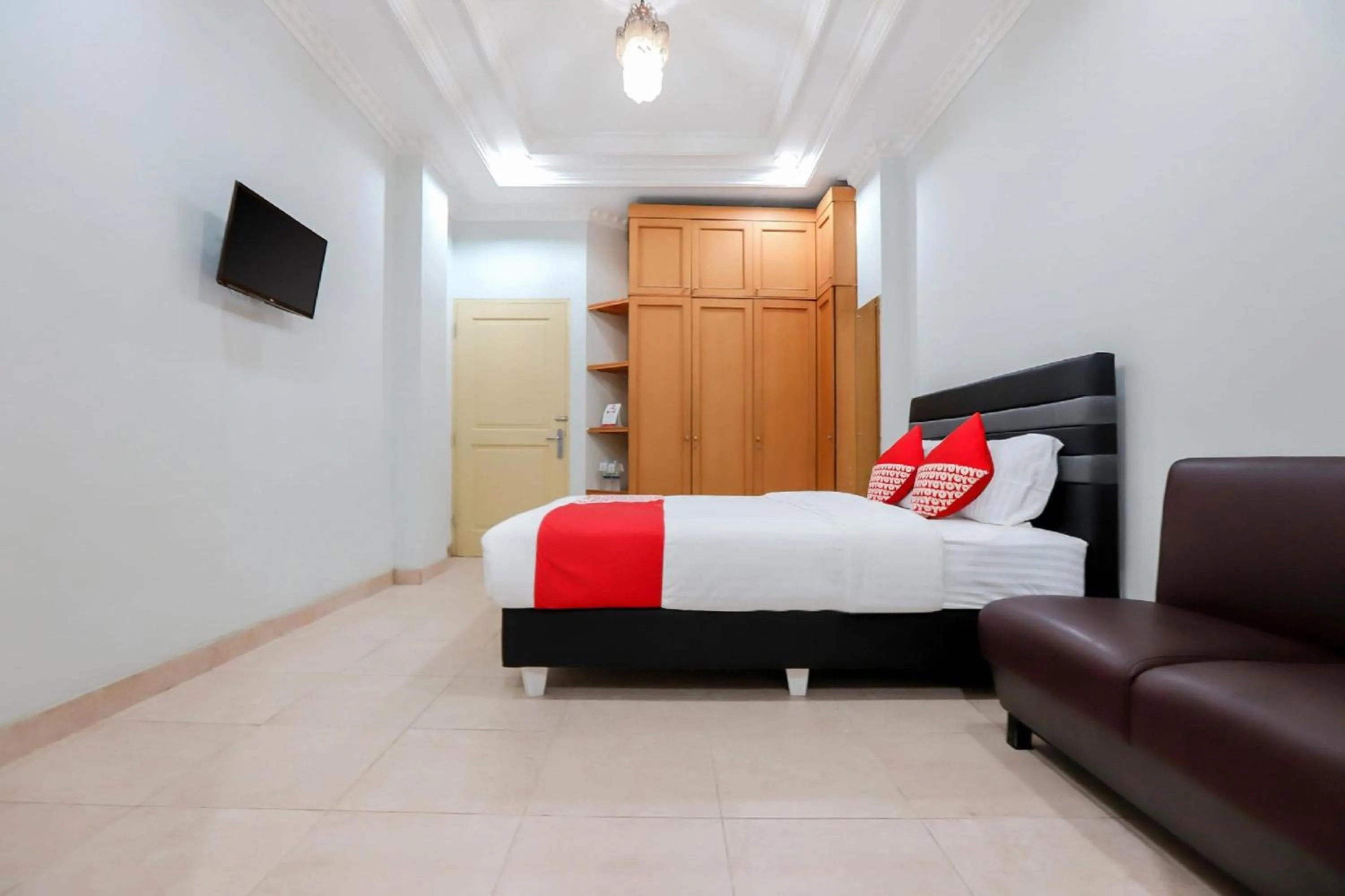 View (from property/room), Bed in Collection O Mangga Besar Near Lokasari Square Formerly 45 Residence