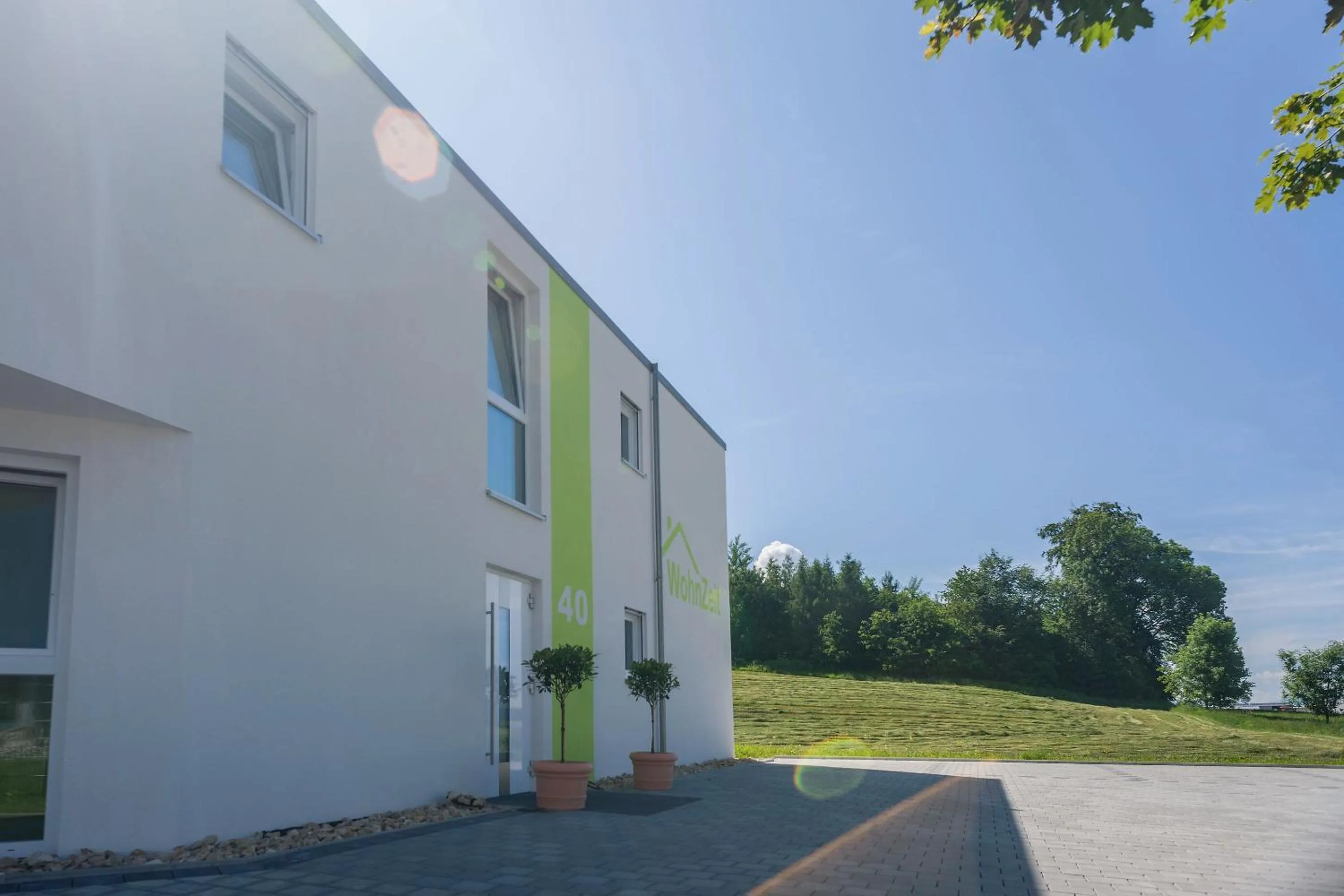 Property building in Apartments Amtzell, Selbst-Check-in