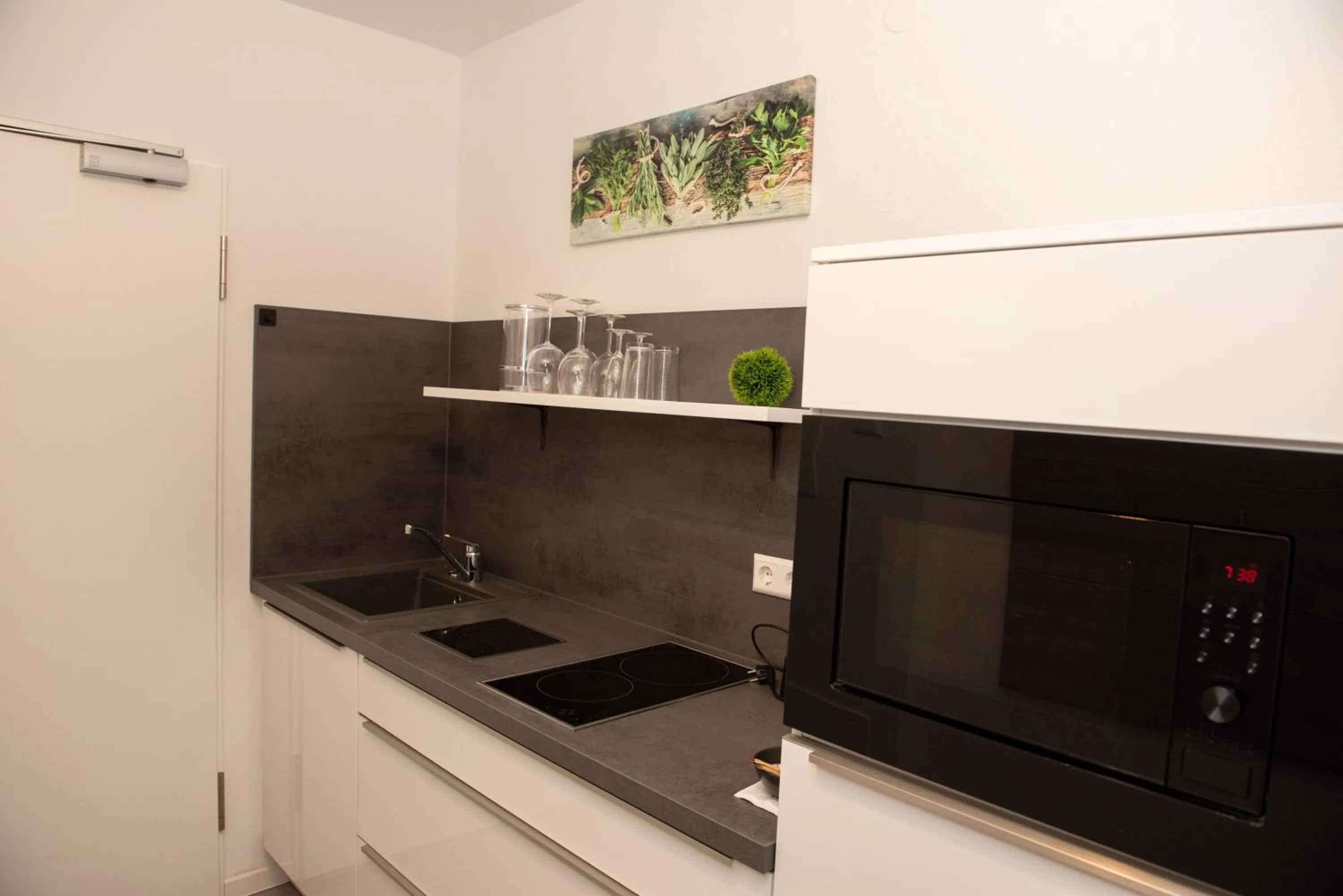 kitchen in Apartments Amtzell, Selbst-Check-in