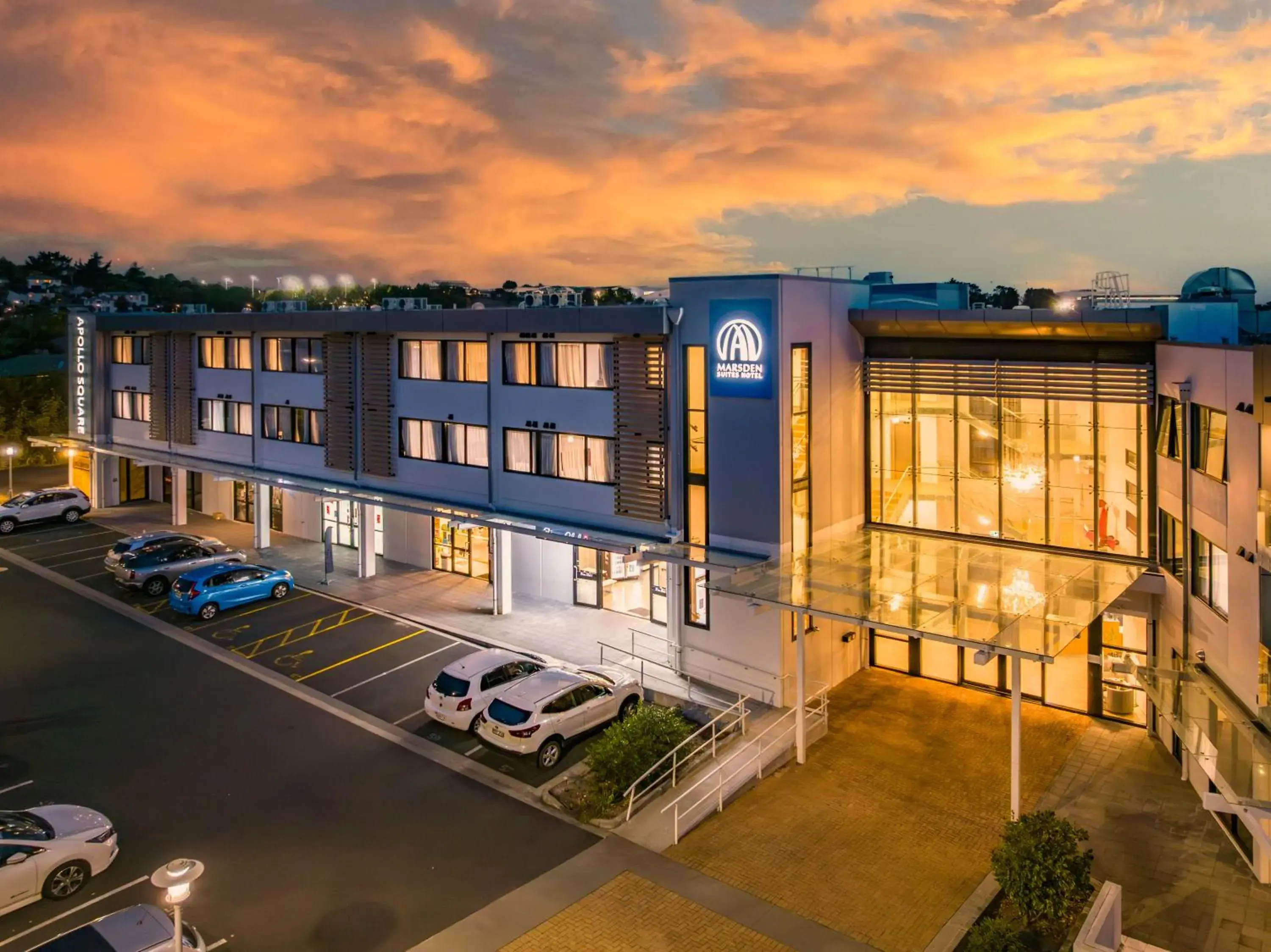 Property building in Marsden Suites Albany Property building in Marsden Suites Albany