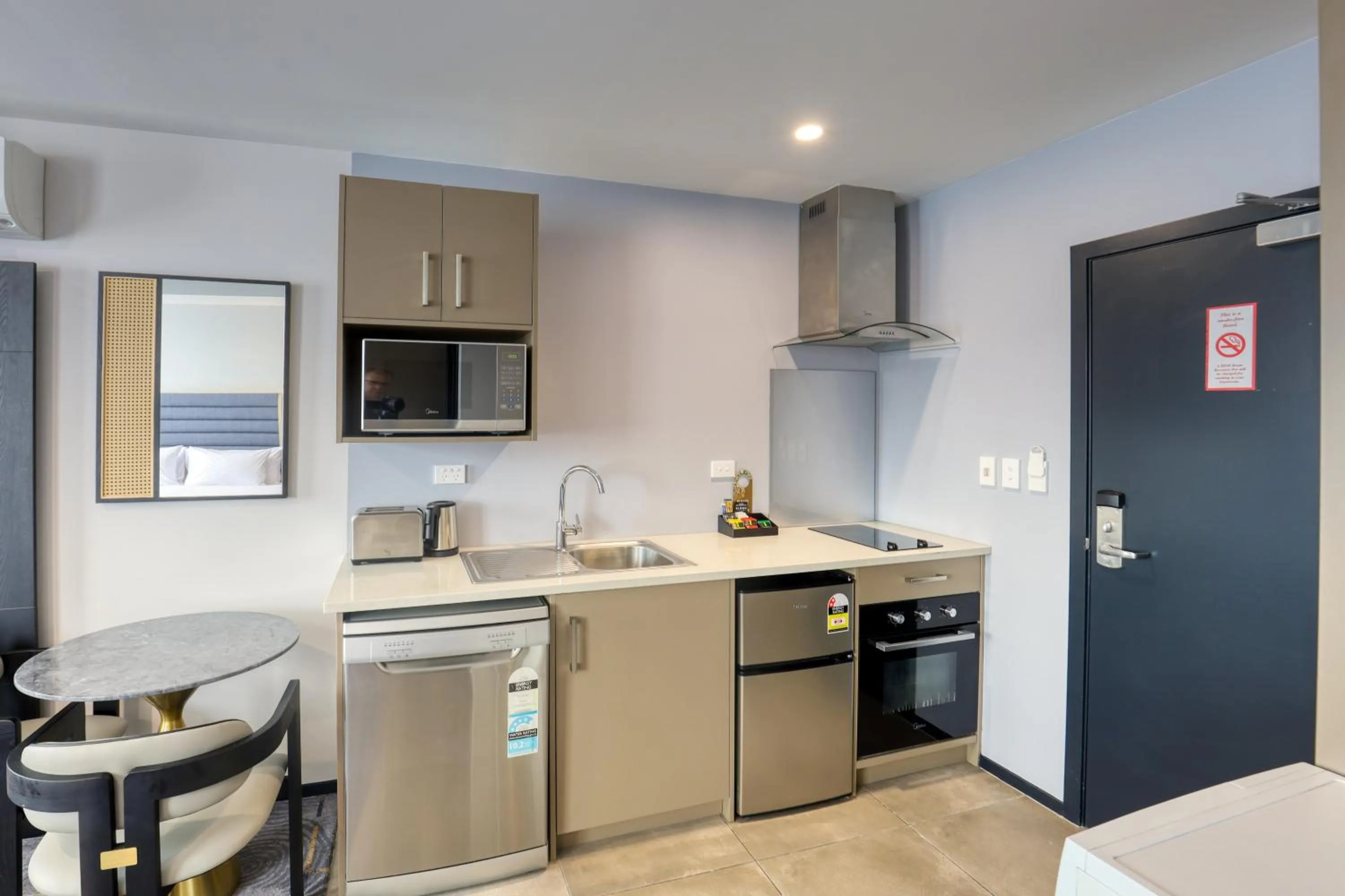 kitchen in Marsden Suites Albany