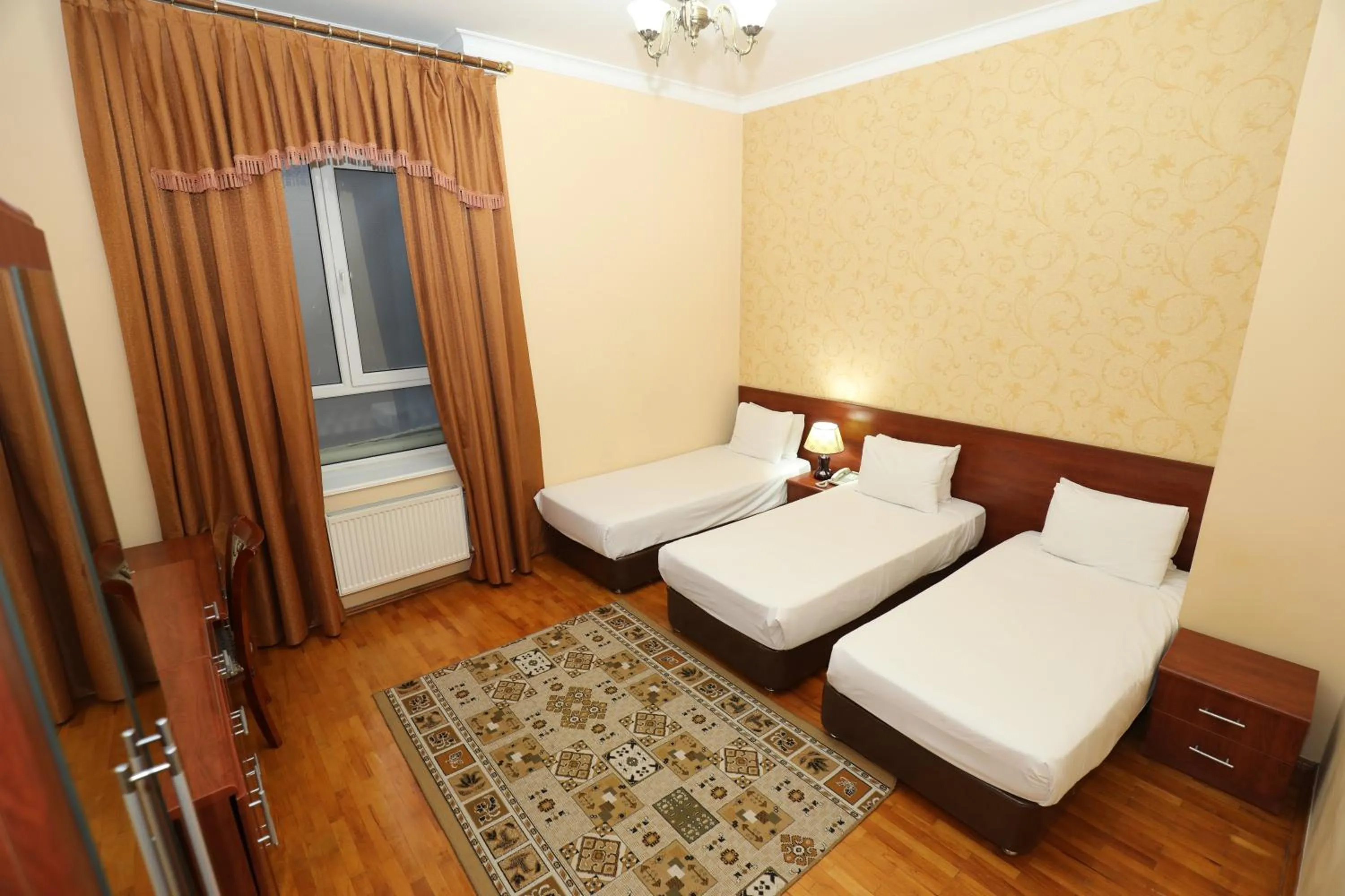 Photo of the whole room, Bed in Azcot Hotel - Nizami Street
