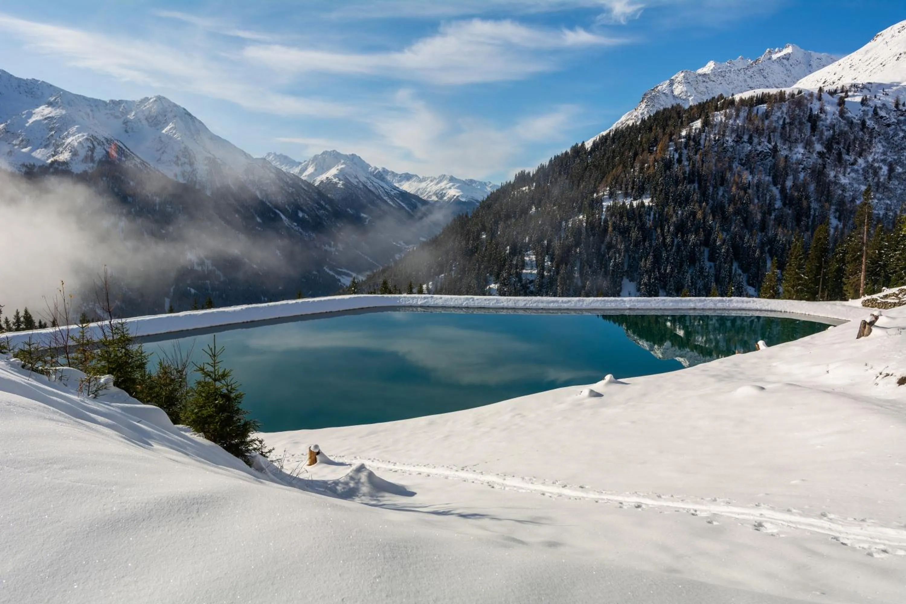 Natural landscape in Aparthotel Lerch