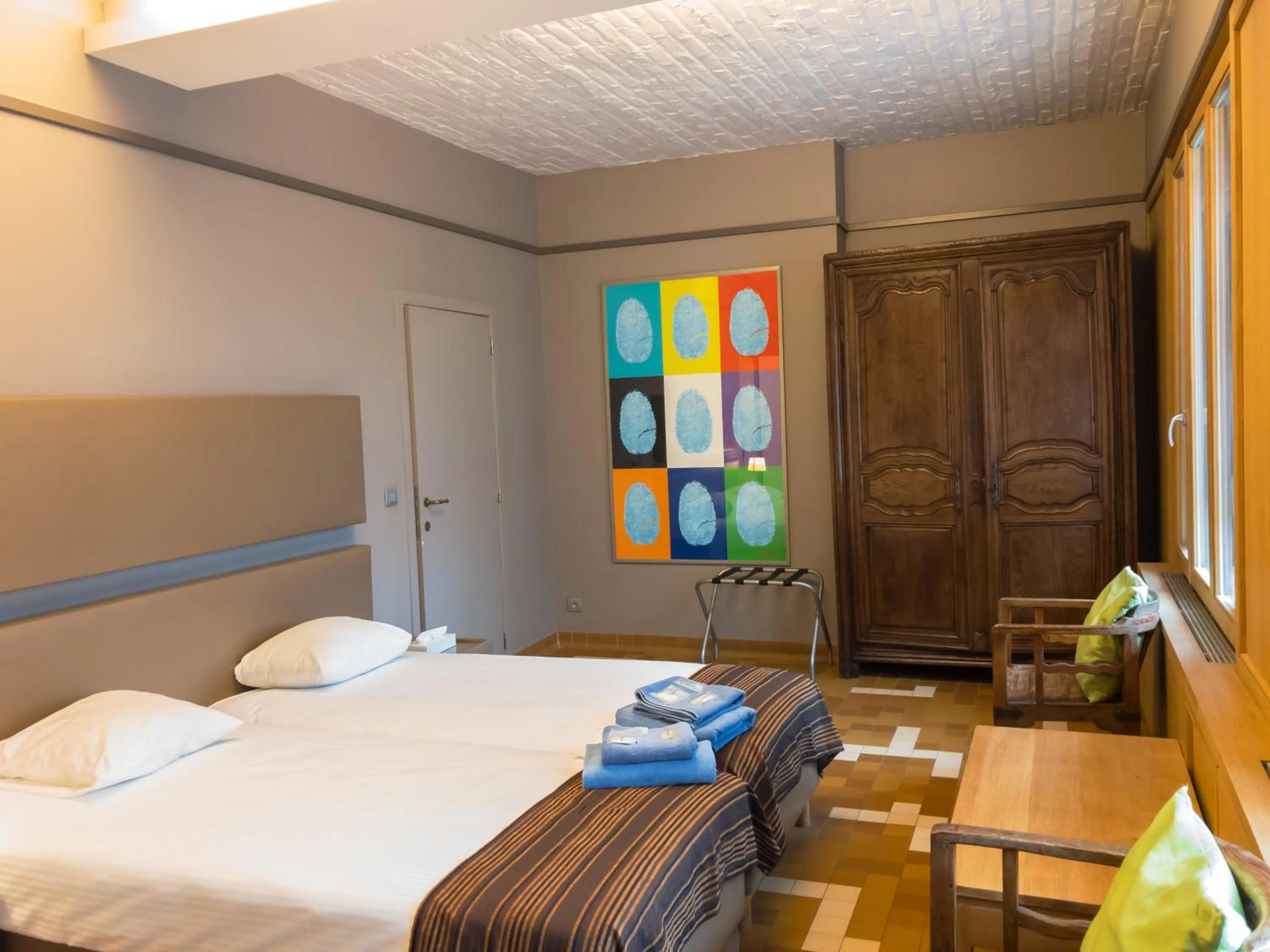 Standard Twin Room in Hotel Villa Escale