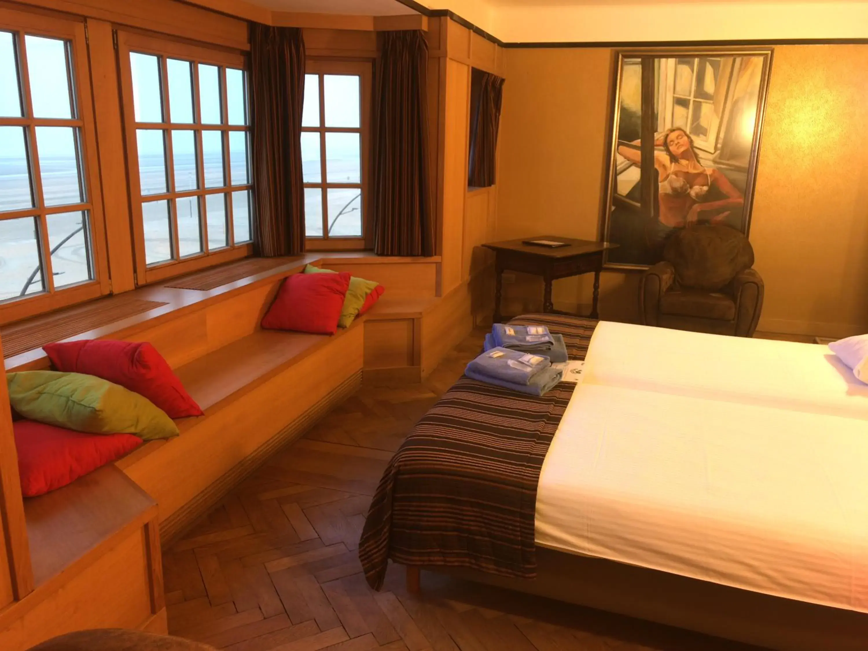 Standard Twin Room with Sea View in Hotel Villa Escale Standard Twin Room with Sea View in Hotel Villa Escale