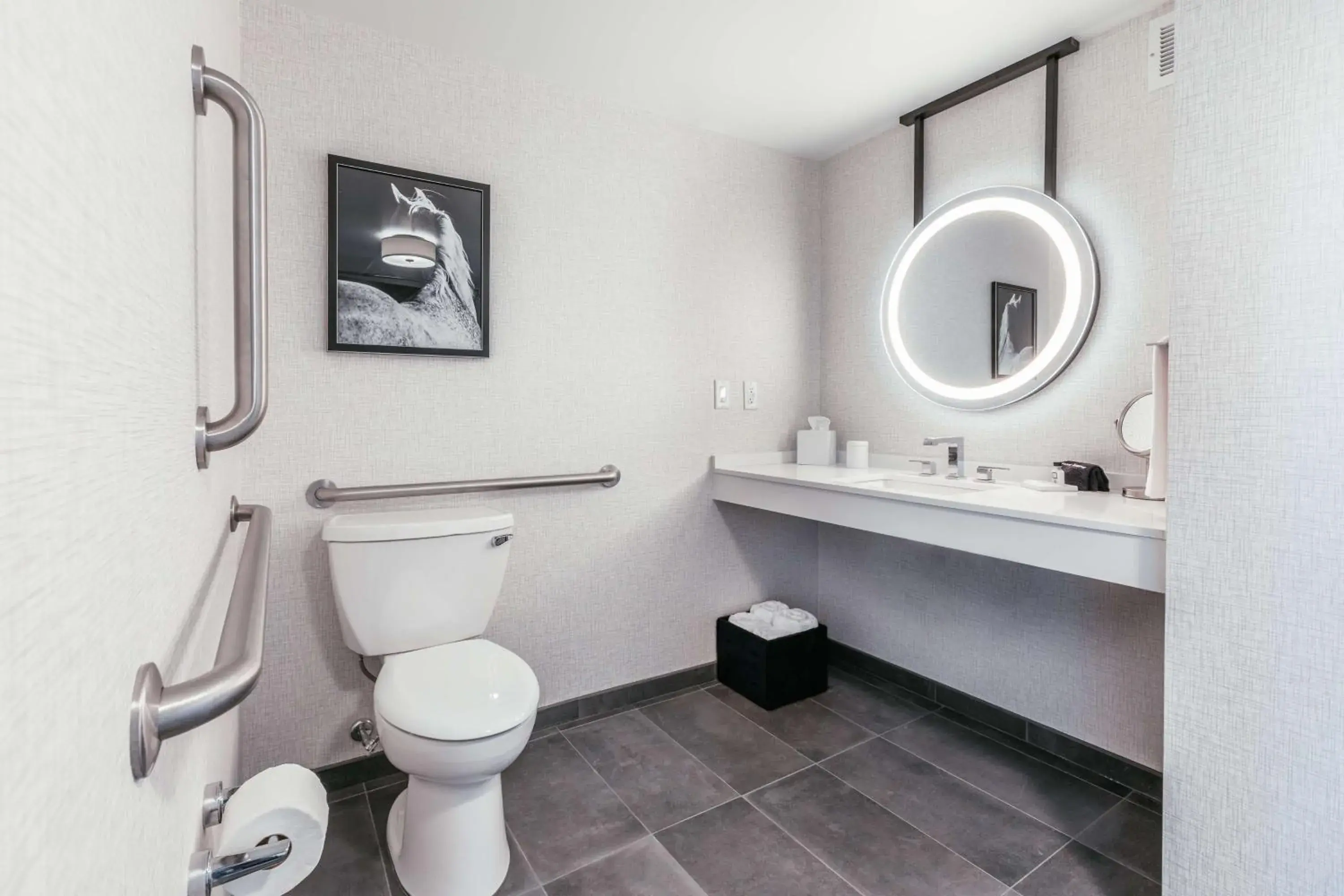 Bathroom in Somerset Hills Hotel, Tapestry Collection by Hilton Bathroom in Somerset Hills Hotel, Tapestry Collection by Hilton