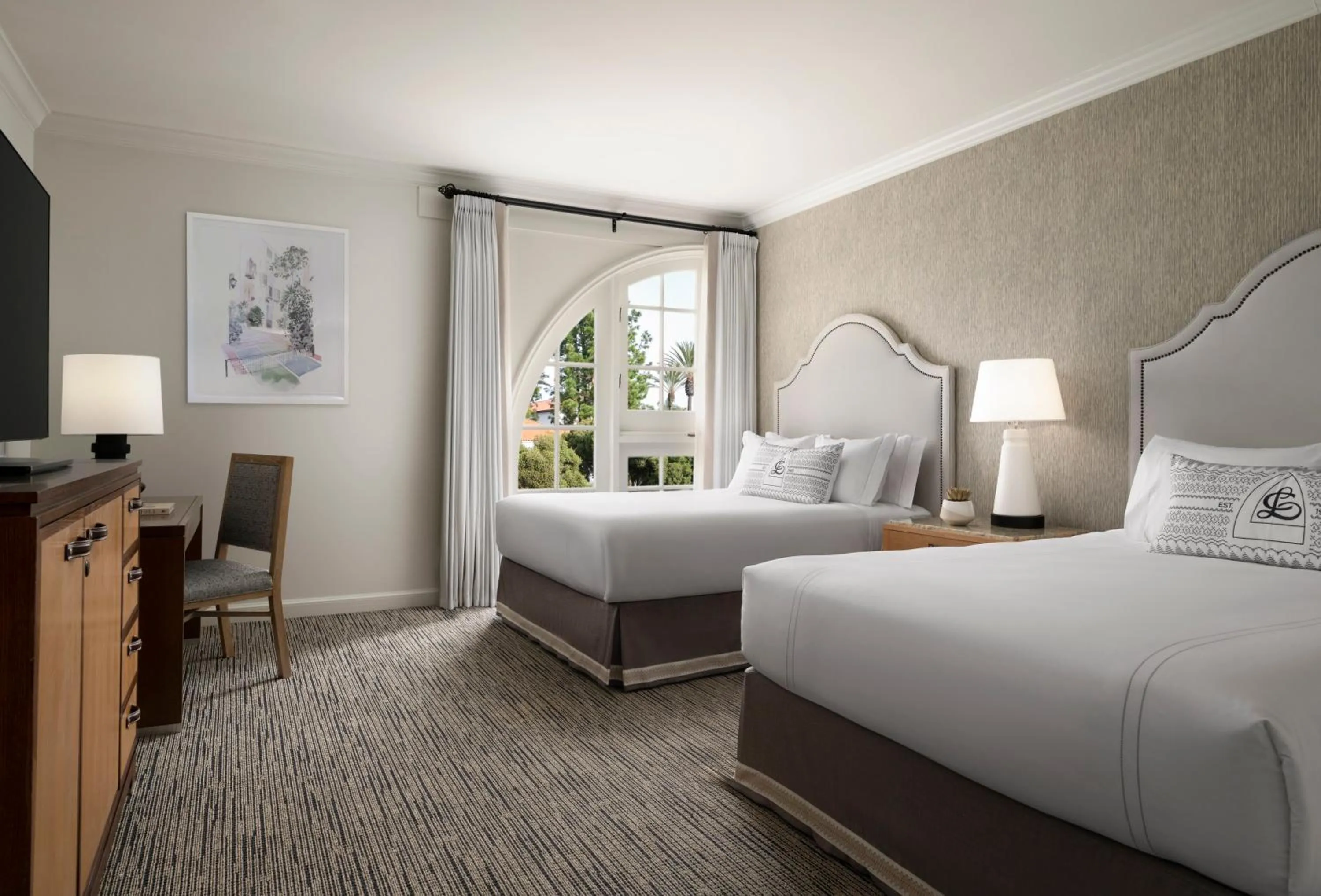 Bedroom, Bed in Omni La Costa Resort & Spa Carlsbad