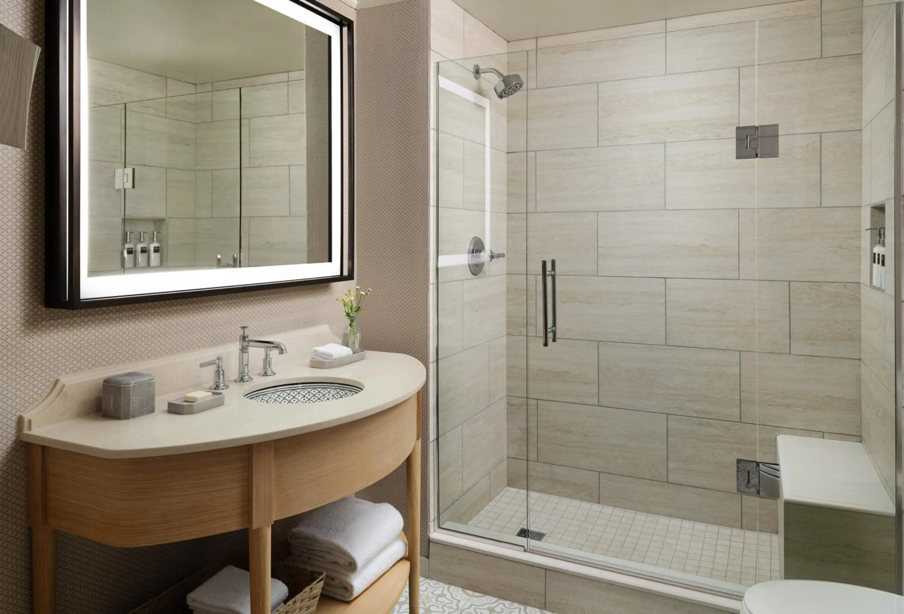 Shower in Omni La Costa Resort & Spa Carlsbad