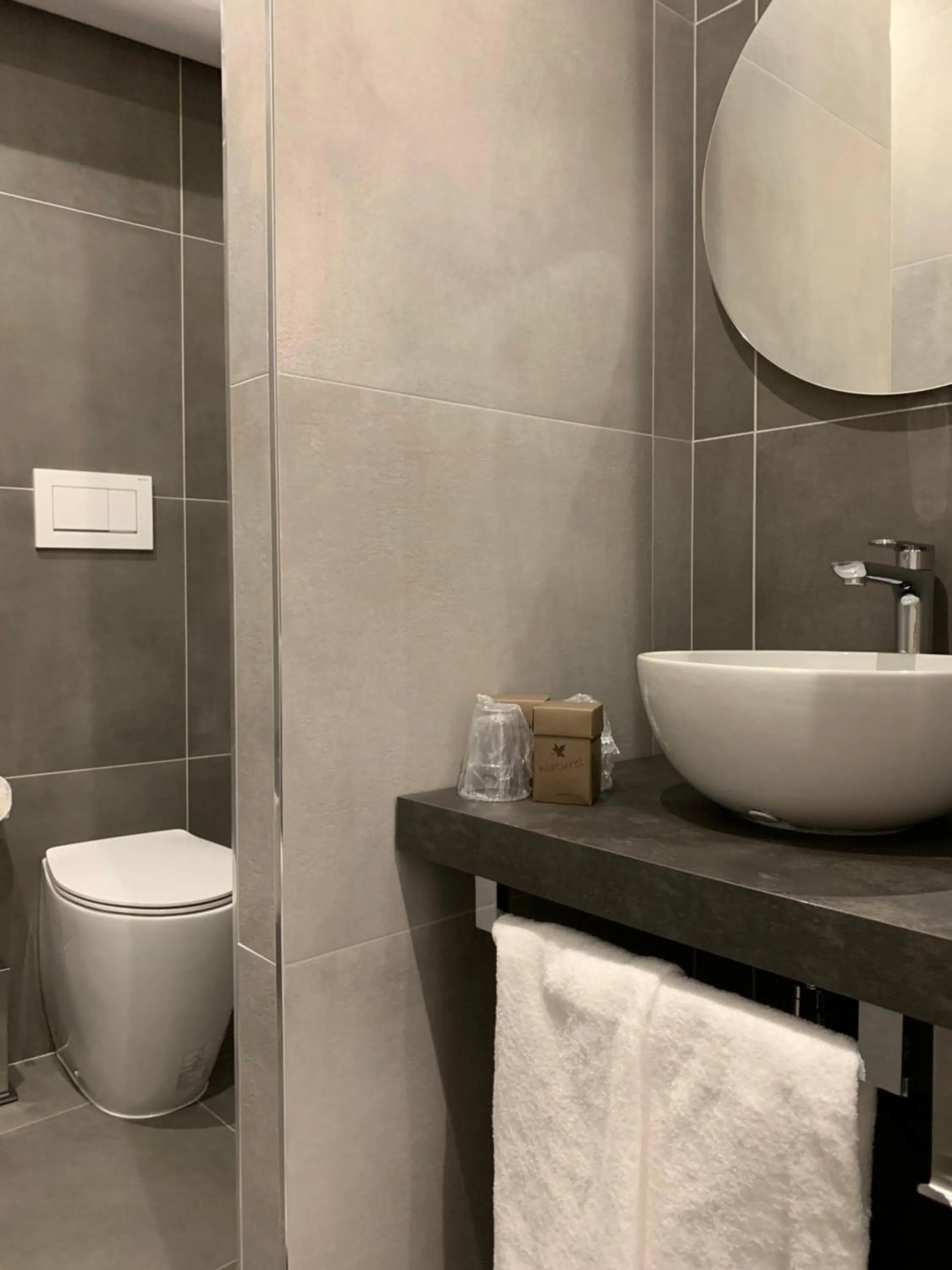 Toilet in ApartHotel Bossi