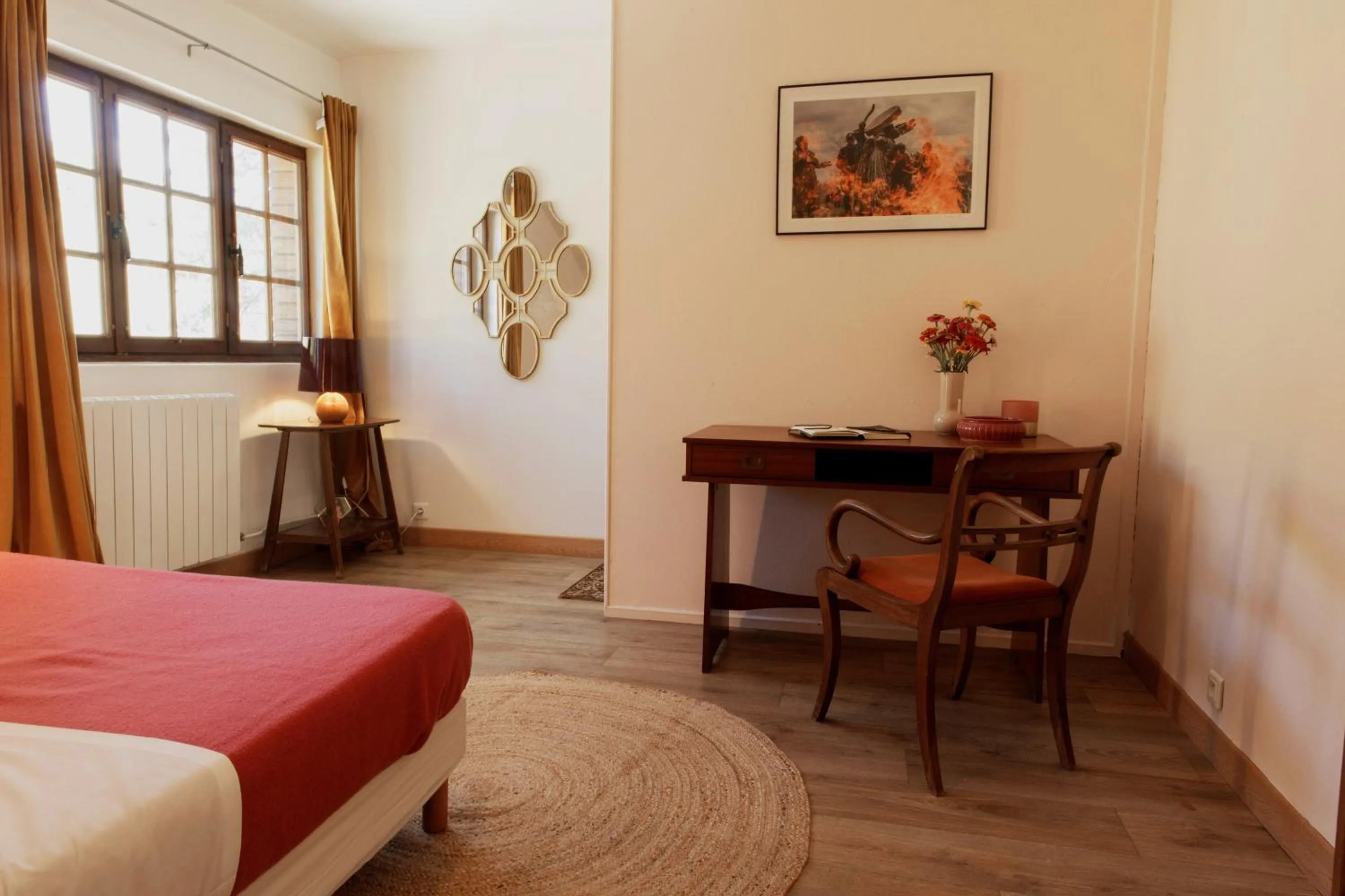 Bedroom, Bed in Domaine Foray