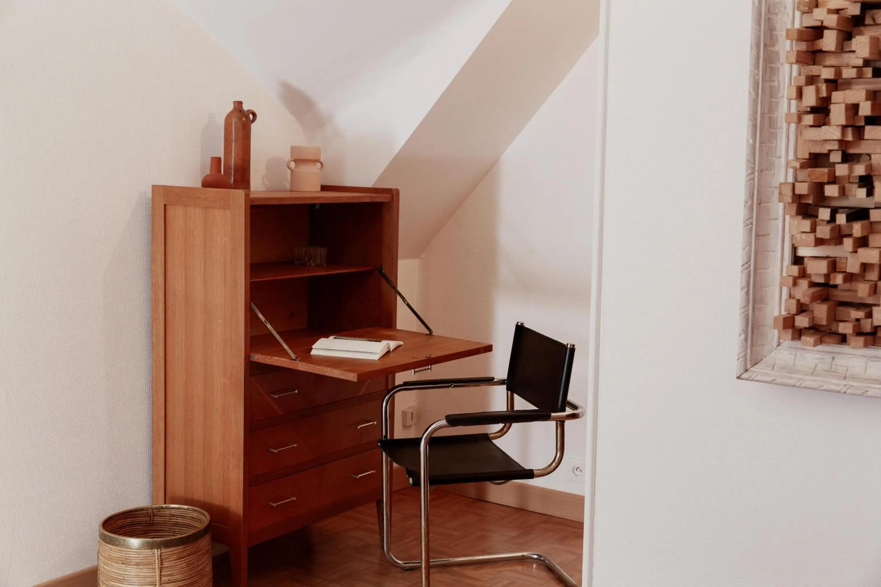 Seating area in Domaine Foray