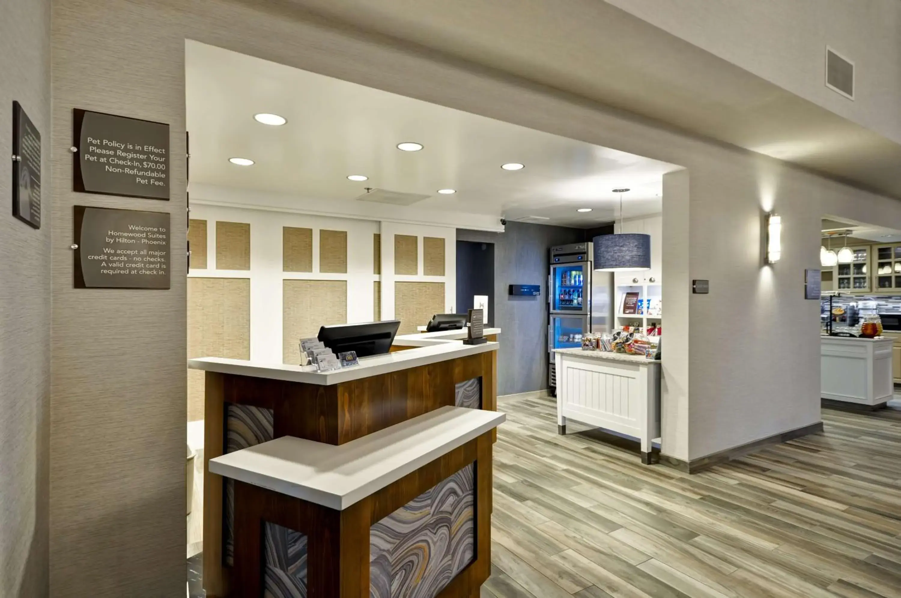 Lobby or reception in Homewood Suites by Hilton Phoenix-Biltmore Lobby or reception in Homewood Suites by Hilton Phoenix-Biltmore