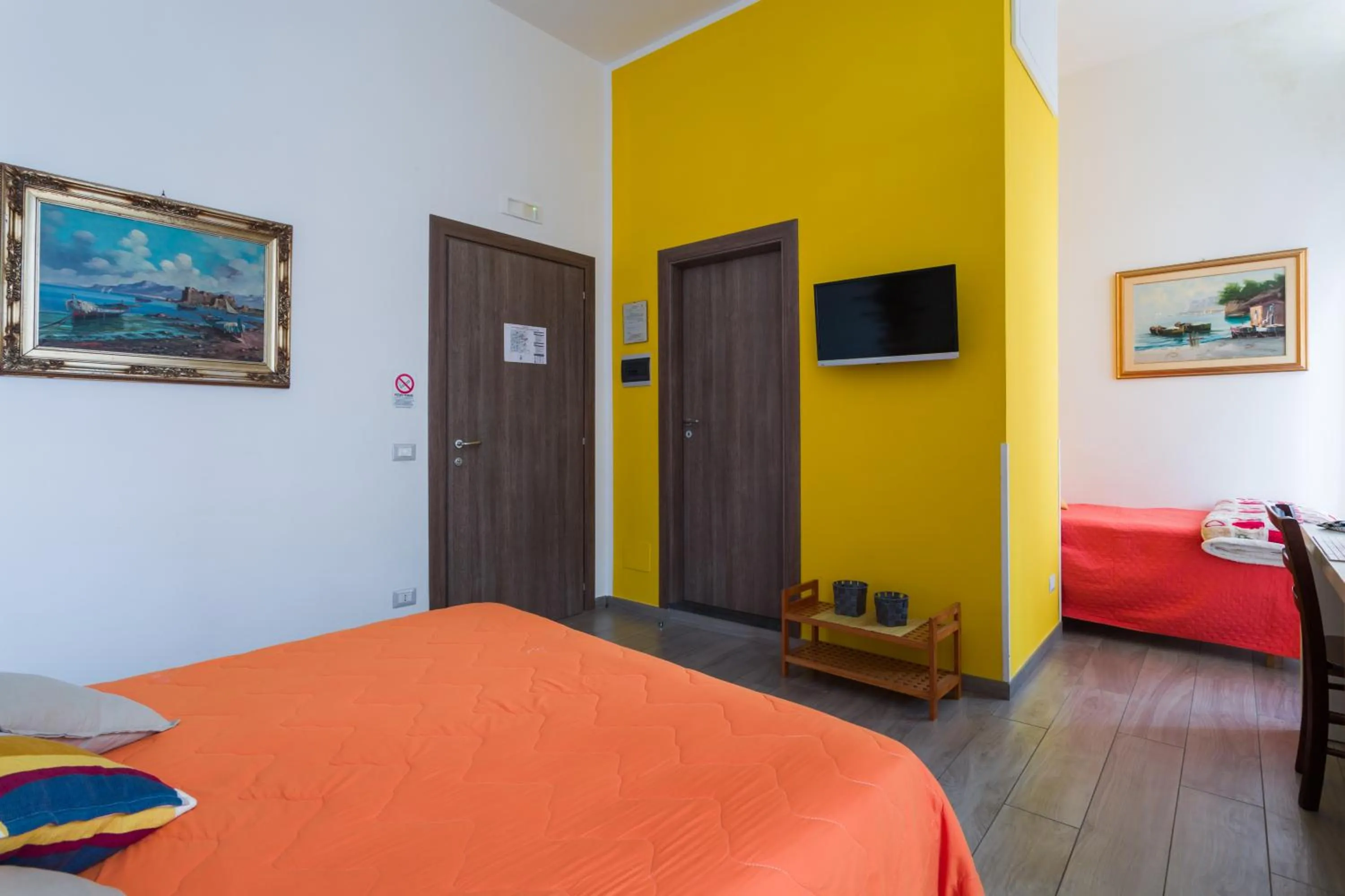 Bedroom, Bed in il Sogno di Partenope By Rosa Loporchio